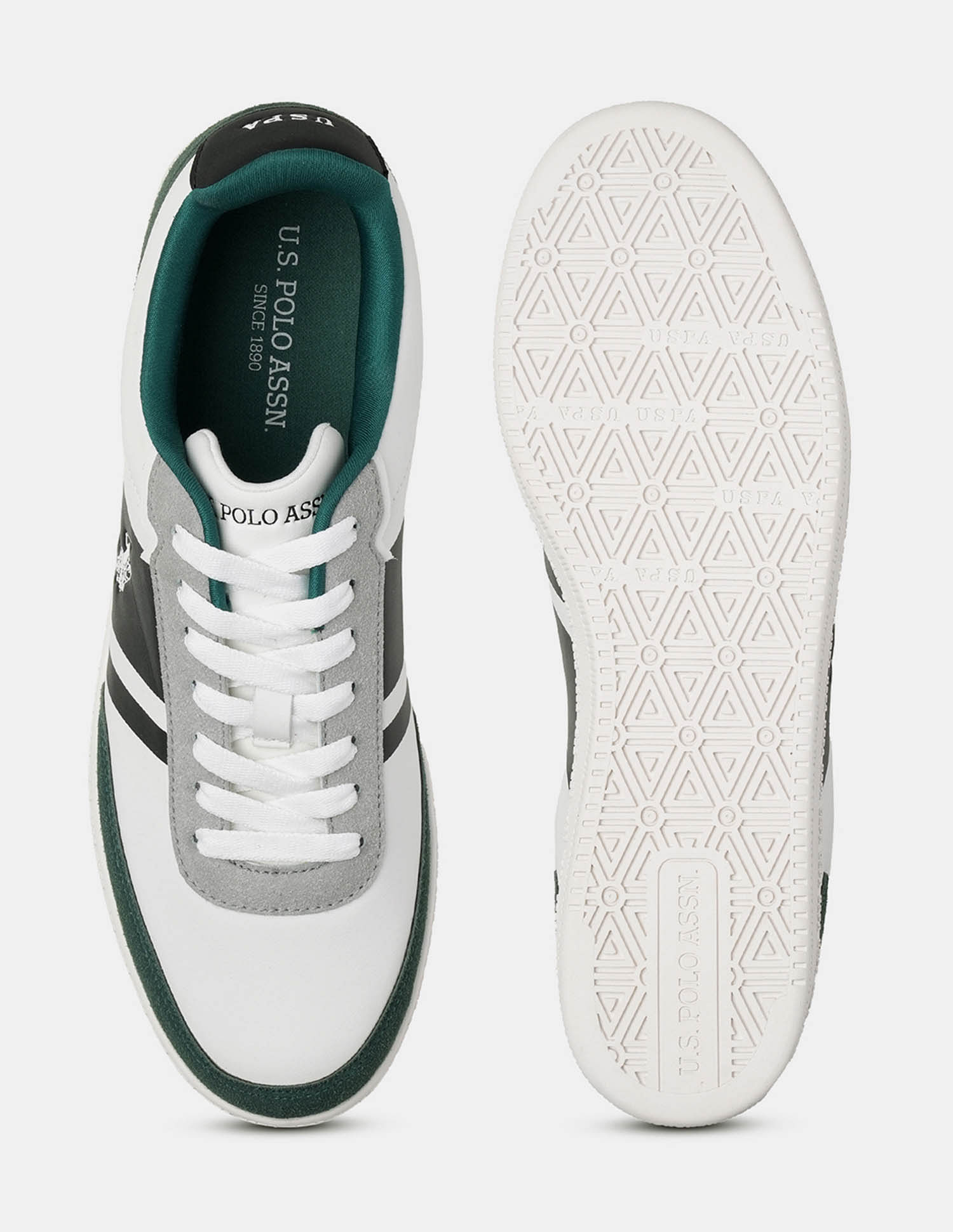U.S. Polo Assn. Men Hilton Colour Blocked Sneakers