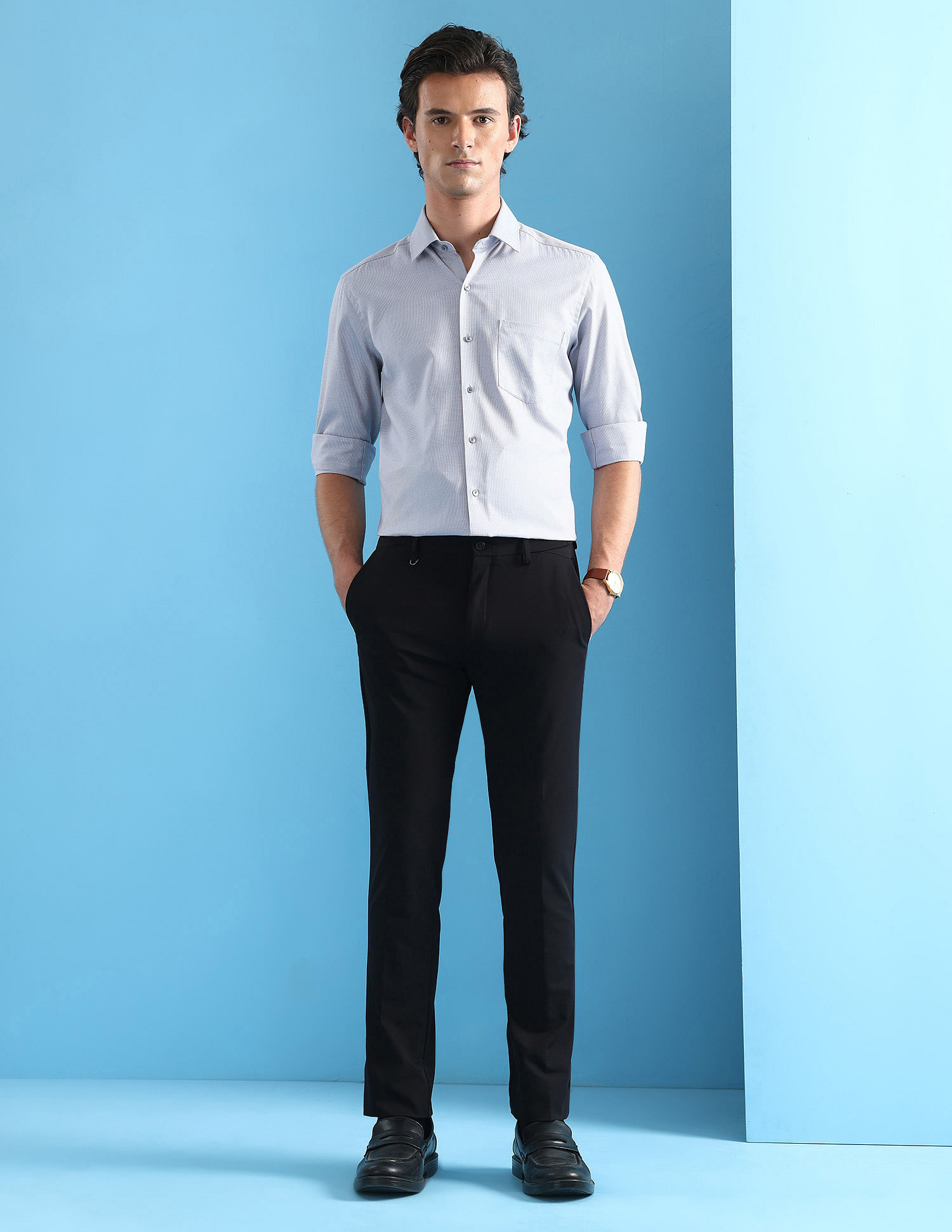 Arrow Manhattan Slim Fit Velocity Shirt