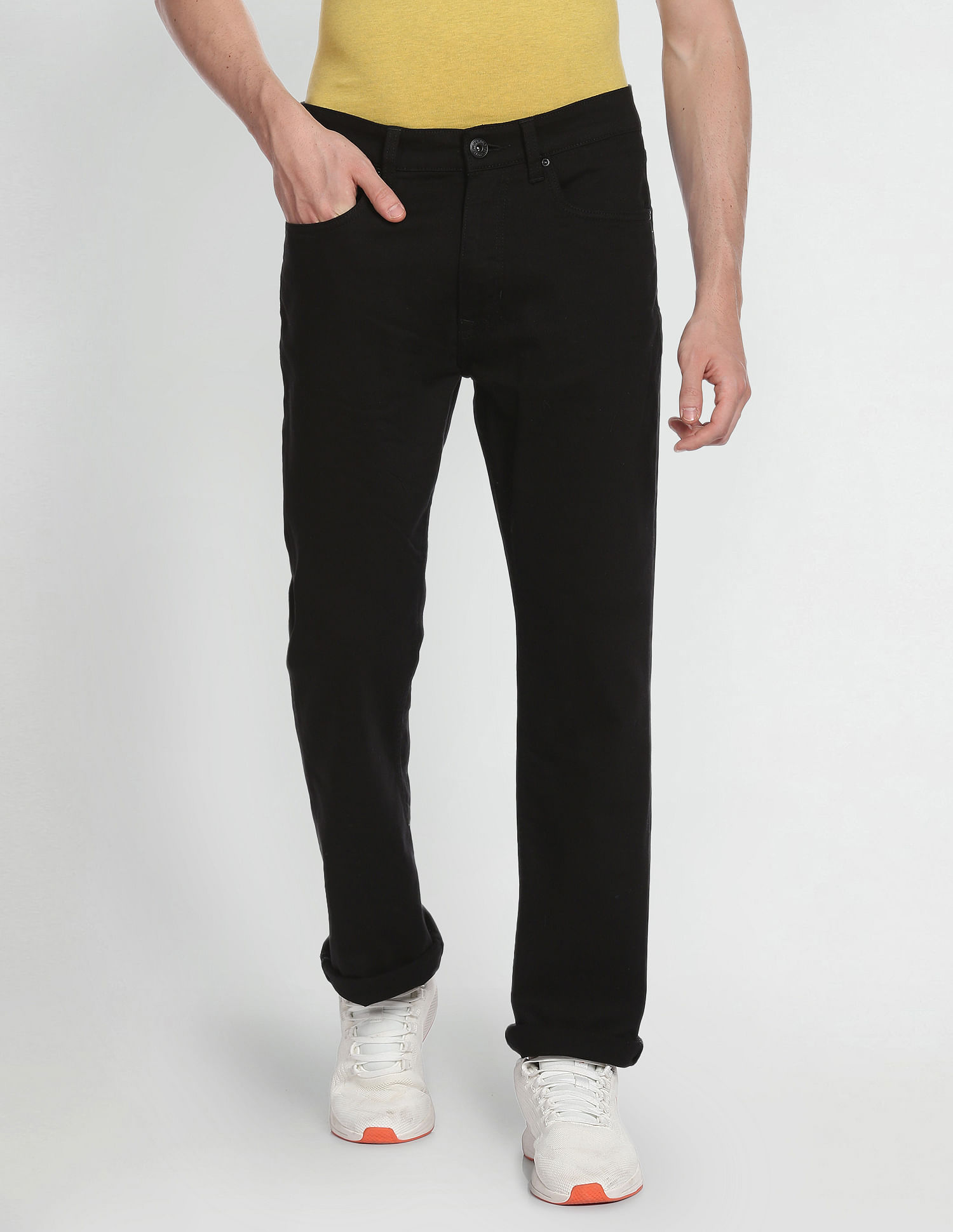 U.S. Polo Assn. Denim Co. Connor Bootcut Fit Black Jeans