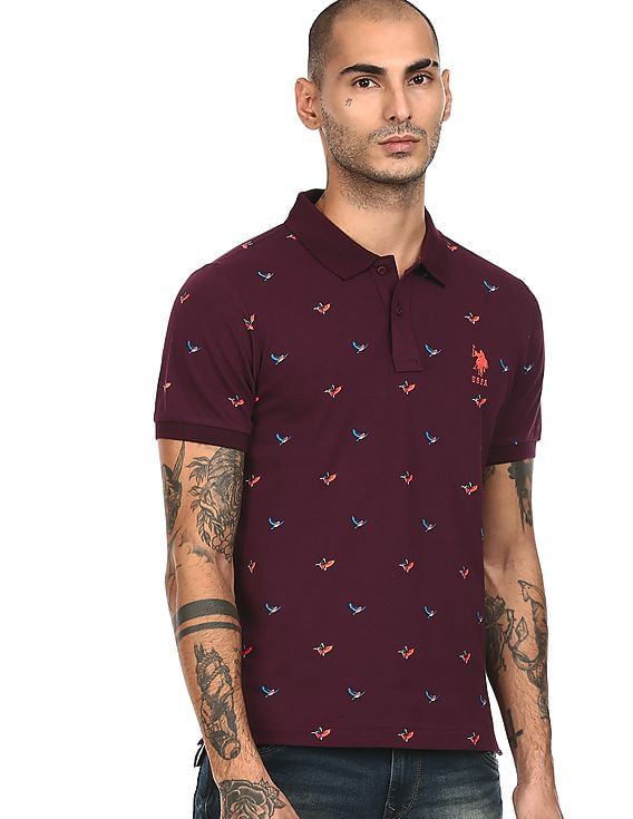 printed collared shirts