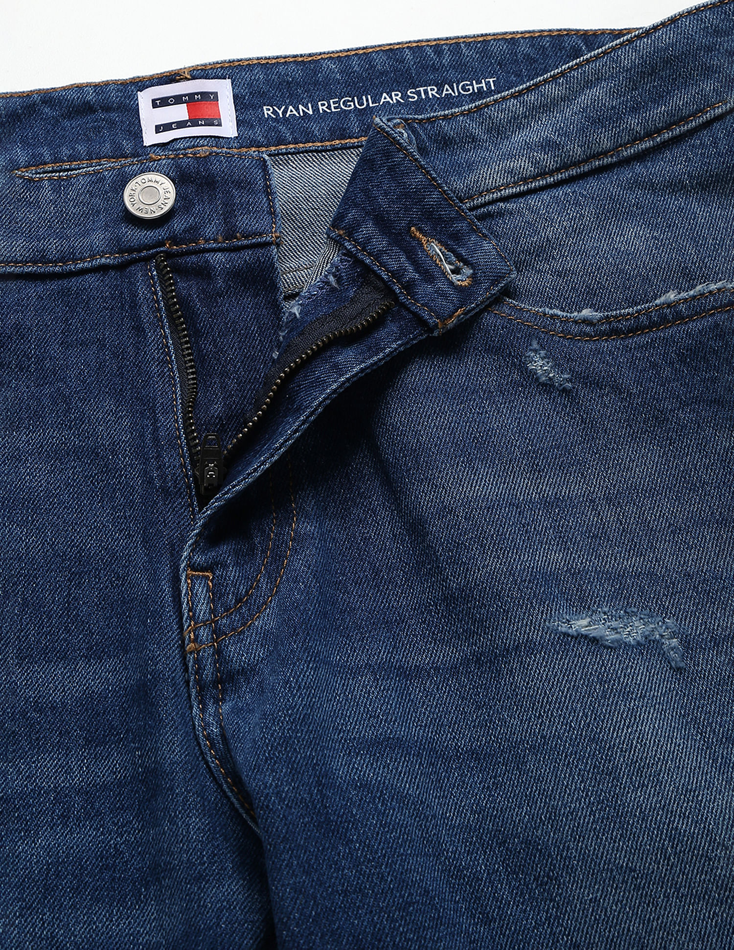 Tommy Hilfiger Rayan Straight Fit Stone Wash Jeans