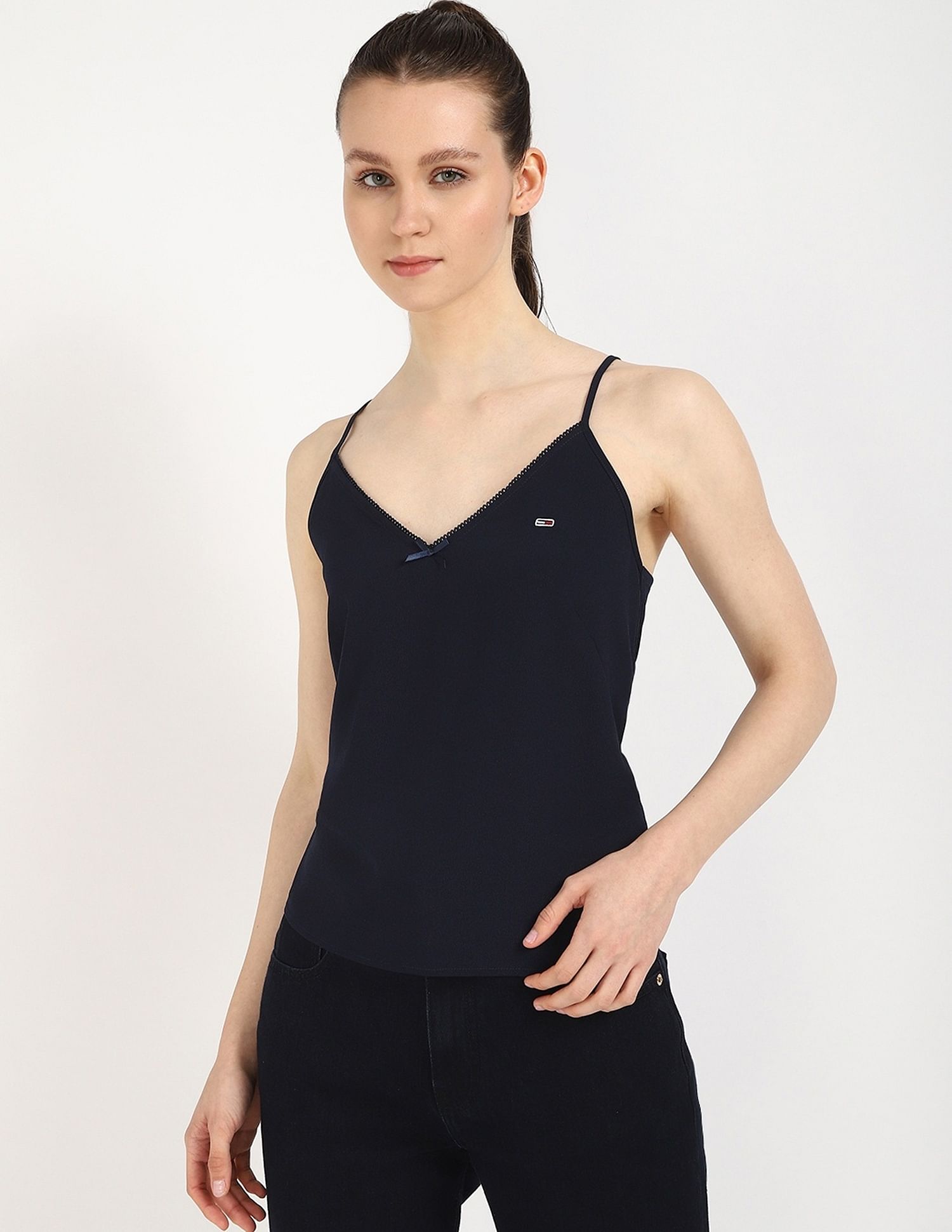 Tommy Hilfiger Solid Regular Fit Top