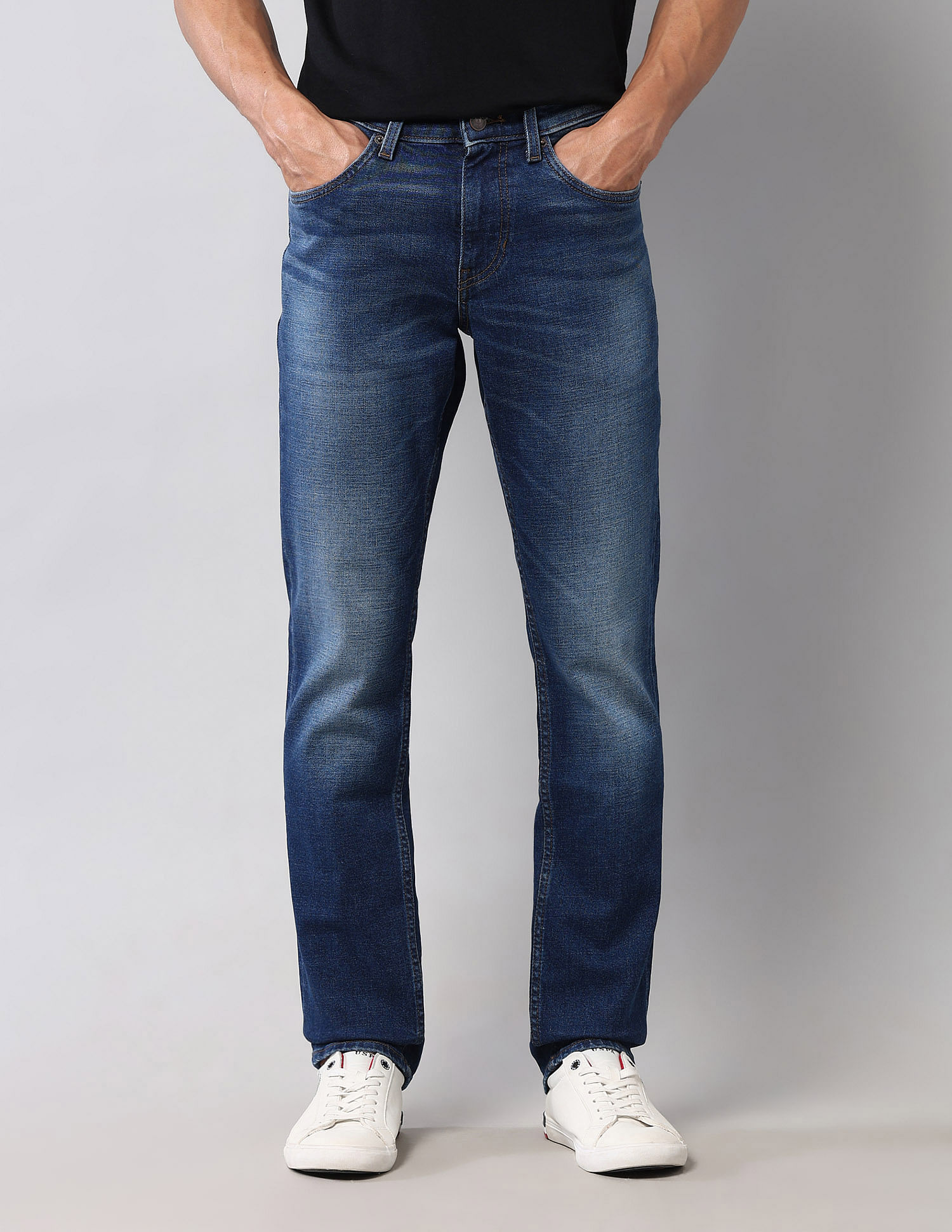 U.S. Polo Assn. Denim Co. Brandon Slim Tapered Fit Blue Vintage Jeans