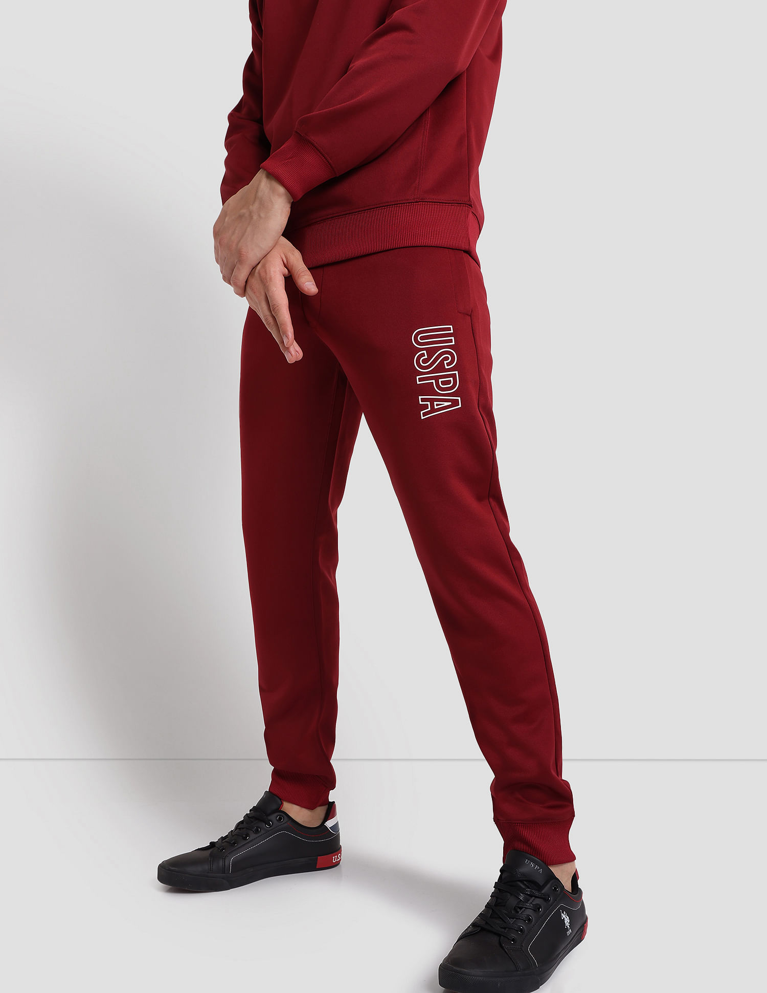 U.S. Polo Assn. Outline Logo Active Track Pants