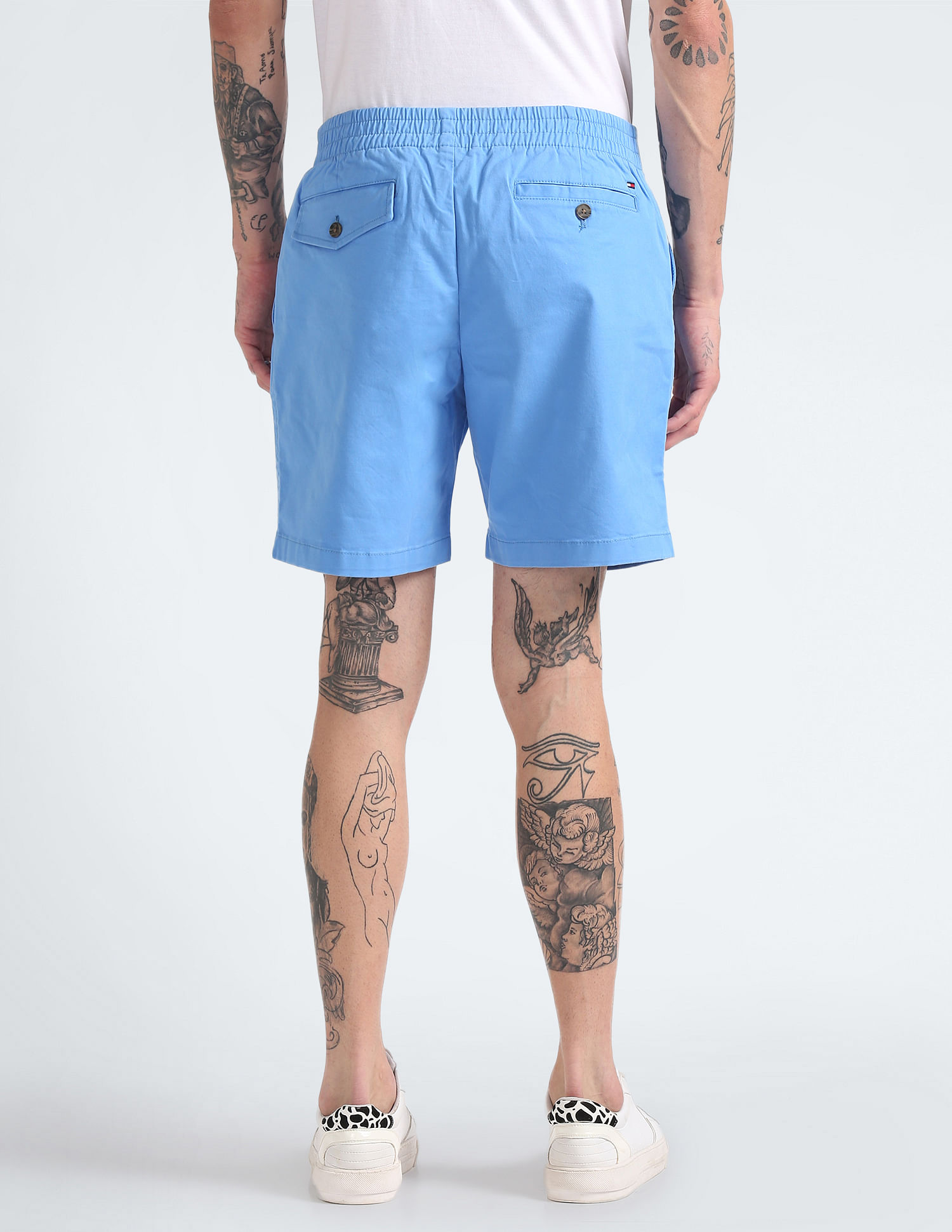 Tommy Hilfiger Mid Rise Solid Shorts