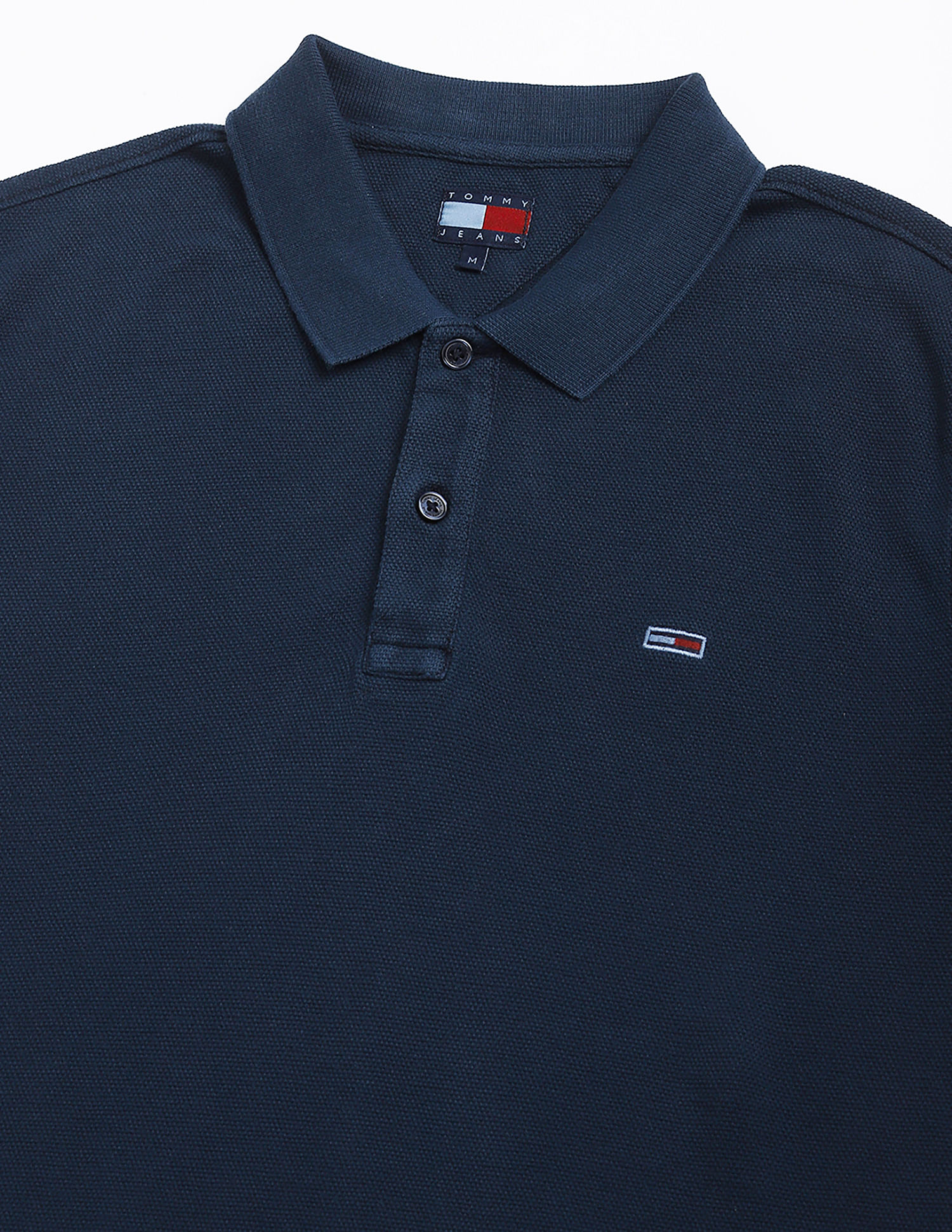 Tommy Hilfiger Solid Slim-Fit Cotton Polo Shirt