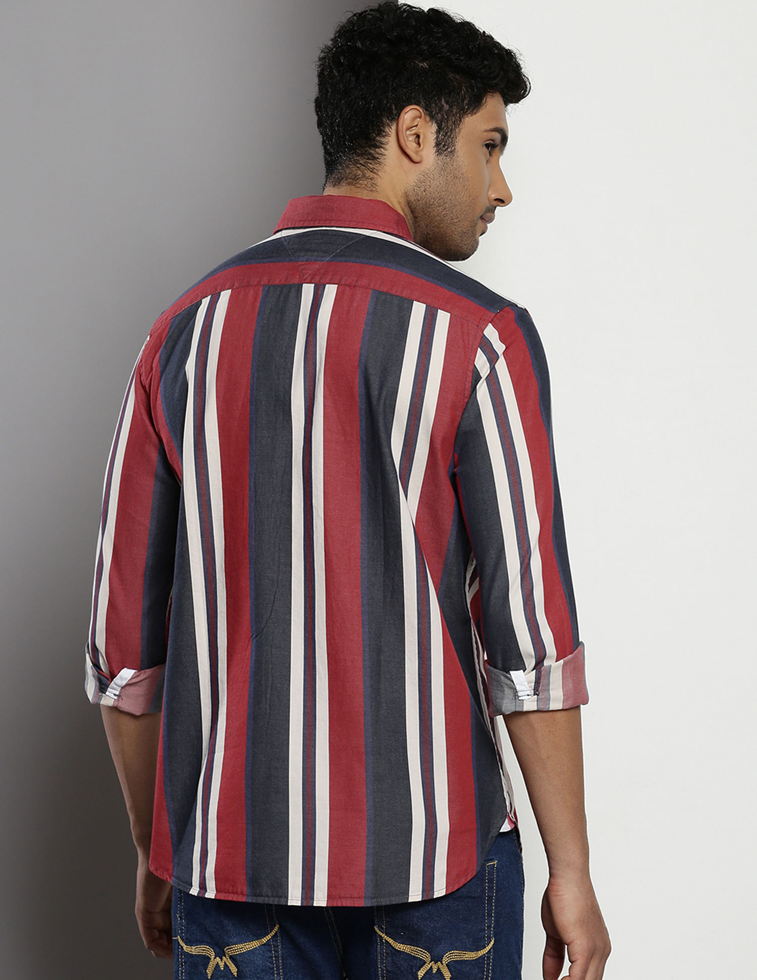 Tommy Hilfiger Sustainable Cotton Striped Shirt