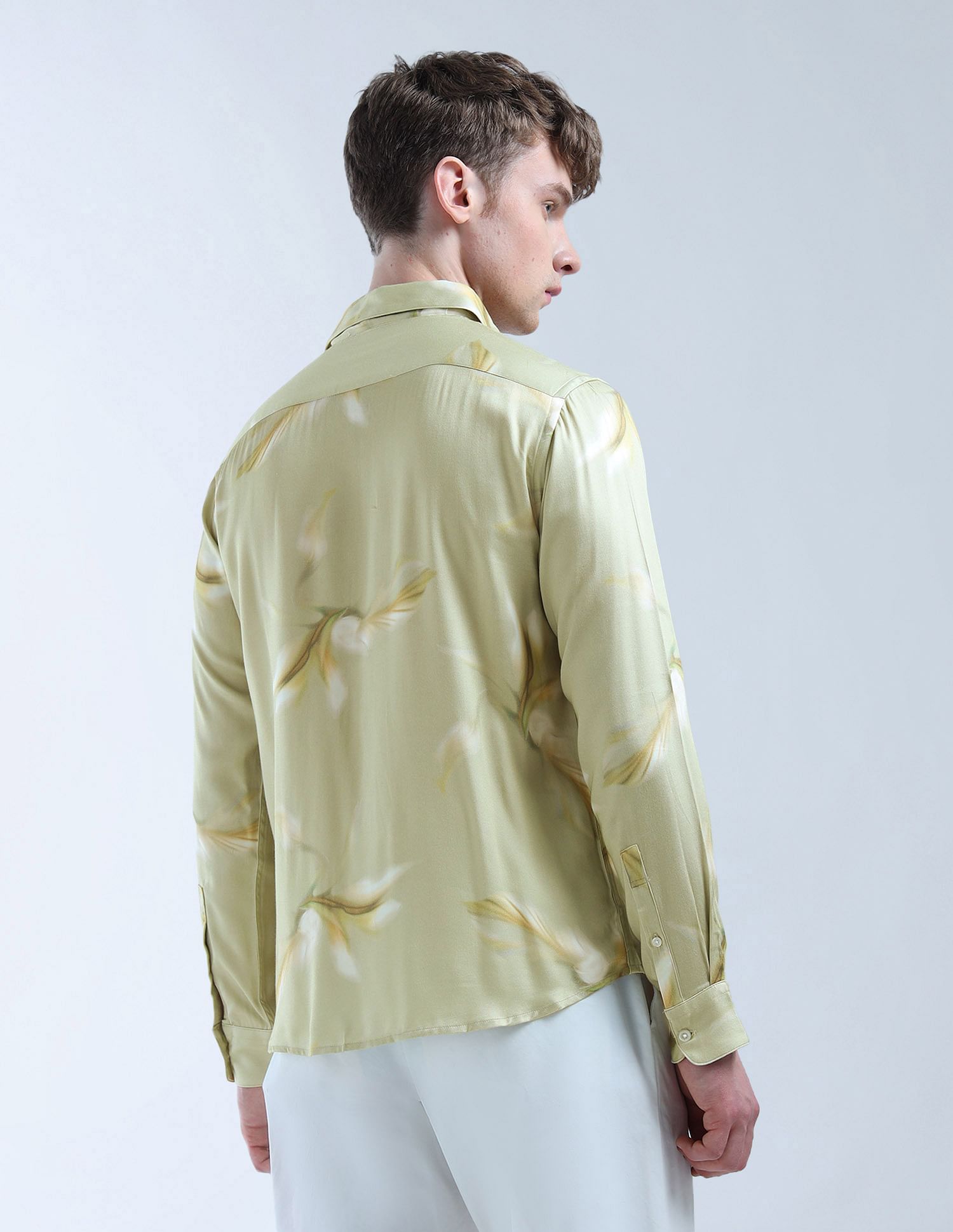 Flying Machine Regular Fit Color Of Home Shirt