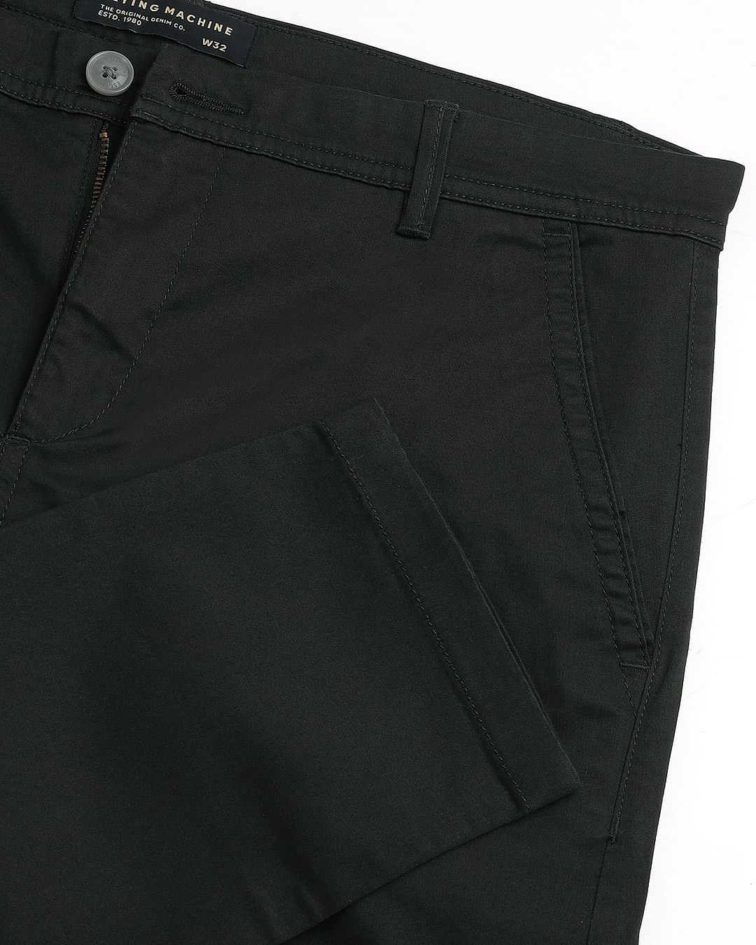 Flying Machine Slash Slim Tapered Fit Twill Chinos