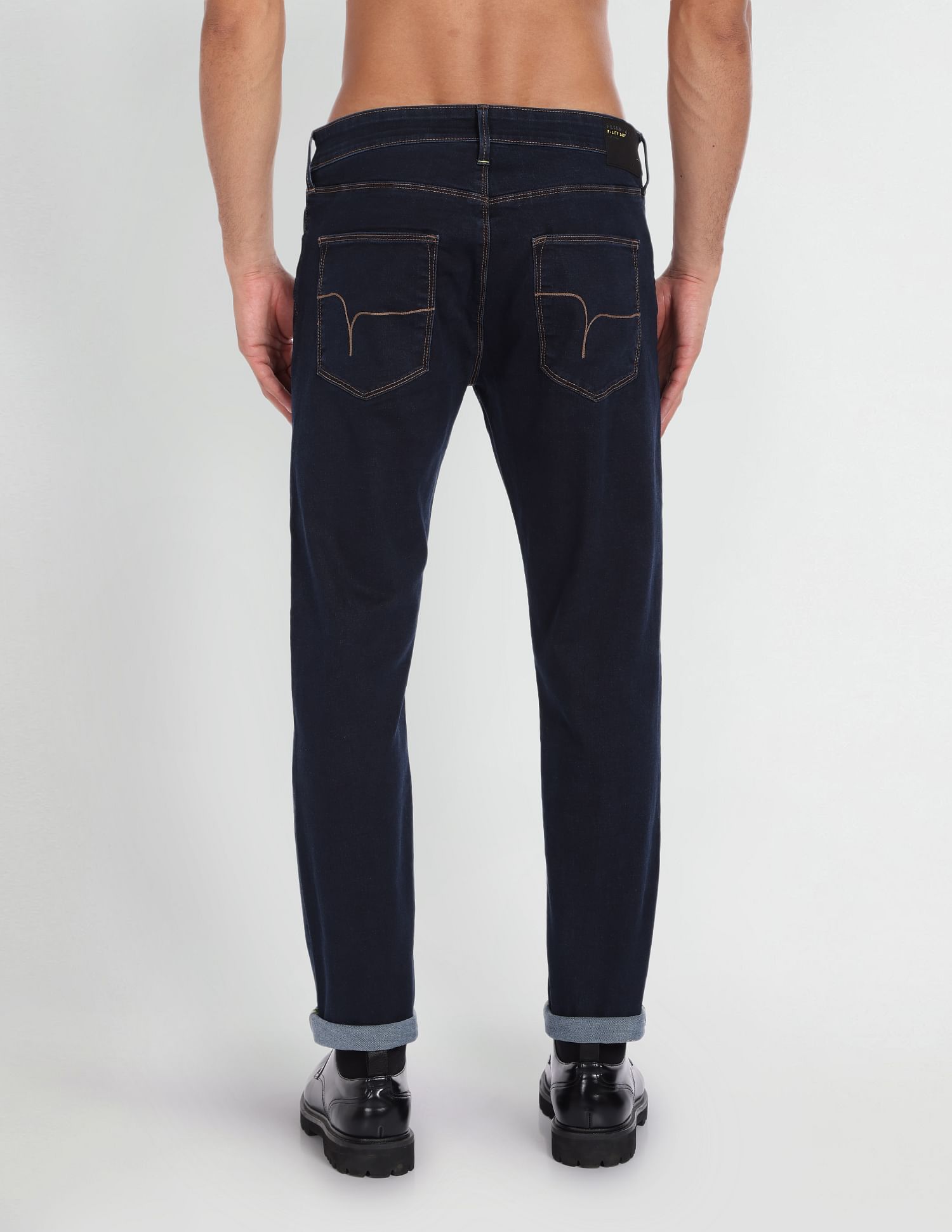 Flying Machine Slim Tapered Fit Mid Rise Jeans