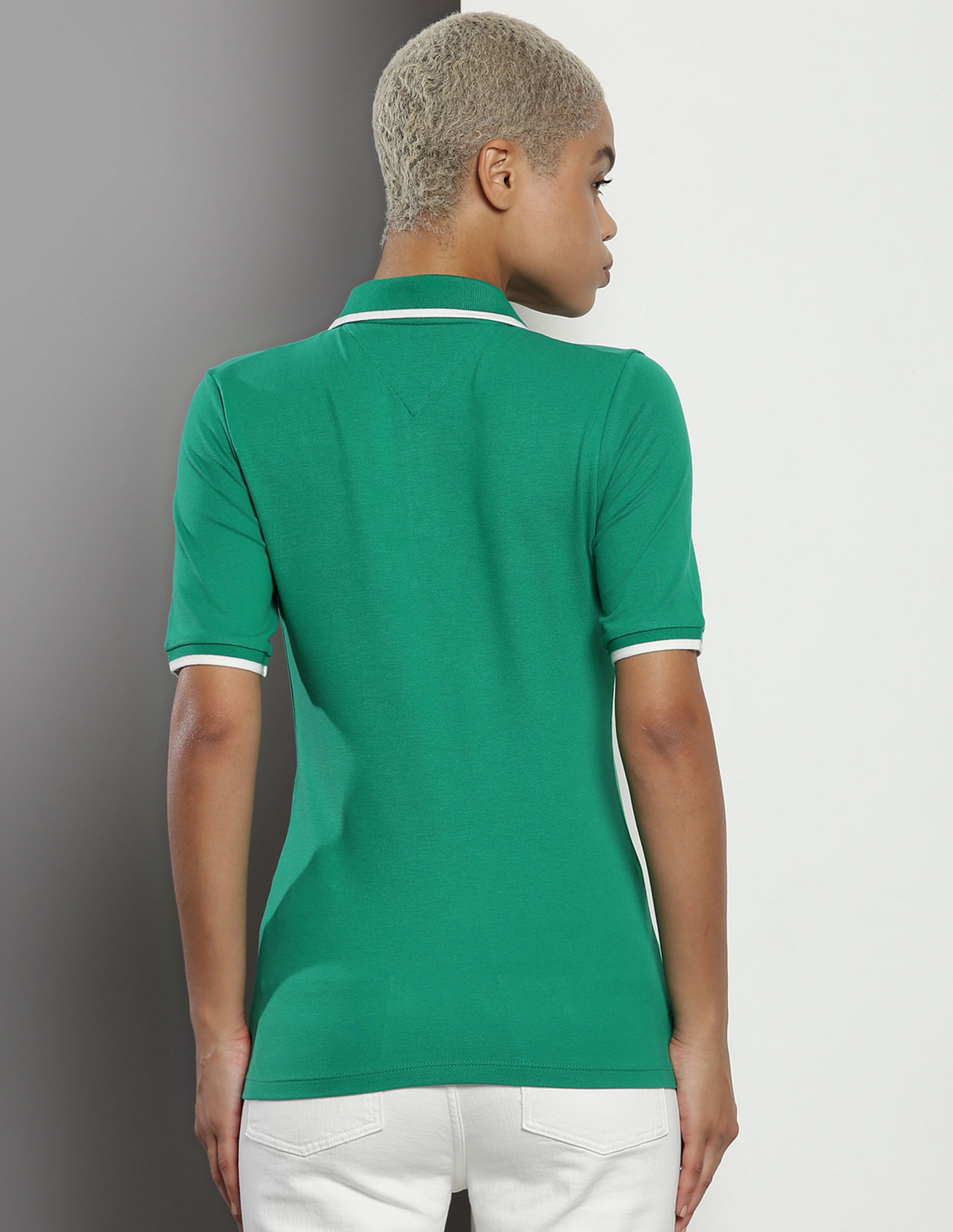 Tommy Hilfiger Slim Tipping Lyocell Polo Shirt