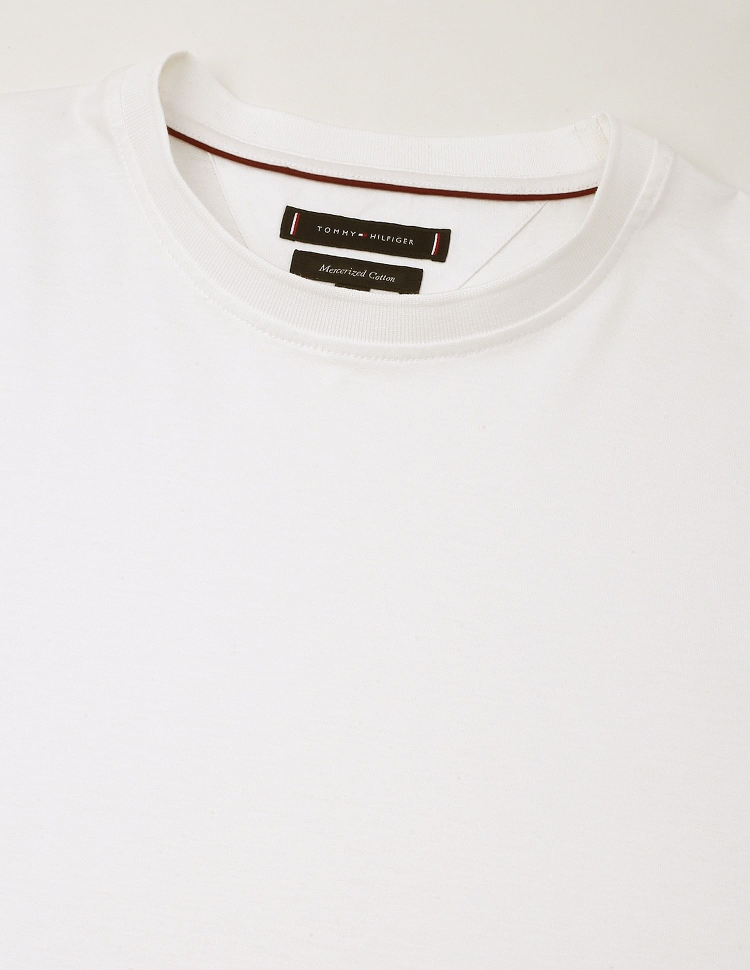 Tommy Hilfiger Solid Regular-Fit Cotton T-Shirt
