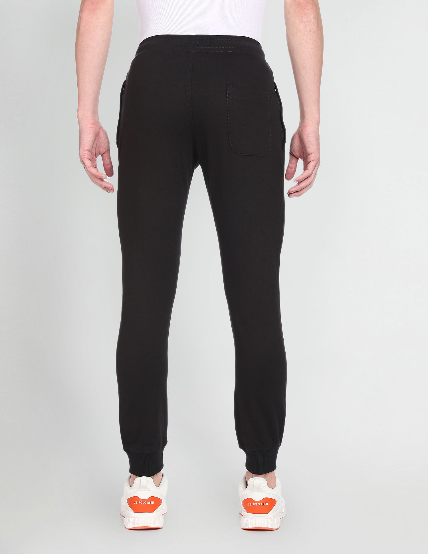 U.S. Polo Assn. Denim Co. Drawstring Waist Brand Print Track Pants