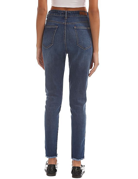 Flying Machine Women Embellished Skinny Jeans
