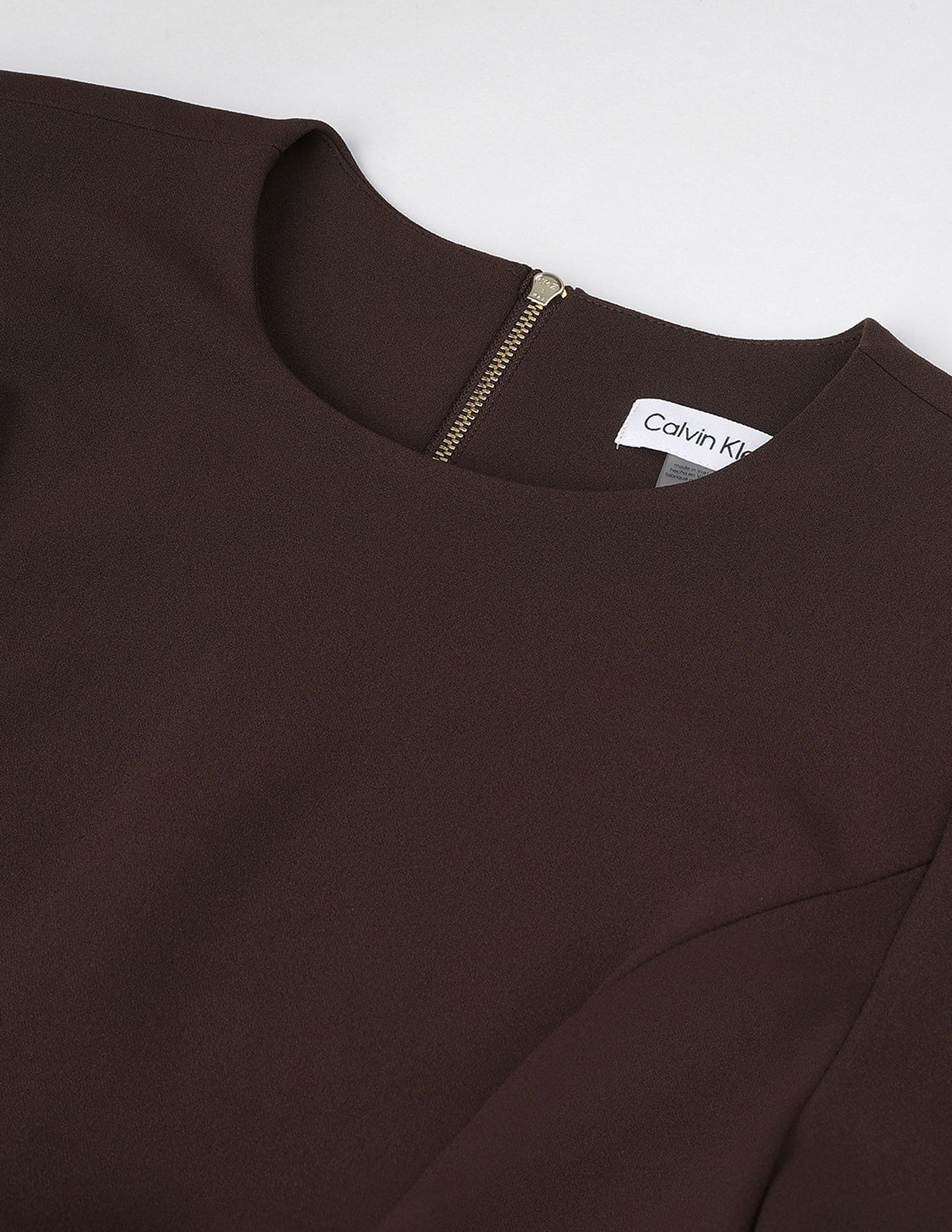 Calvin Klein Scuba Crepe Dress