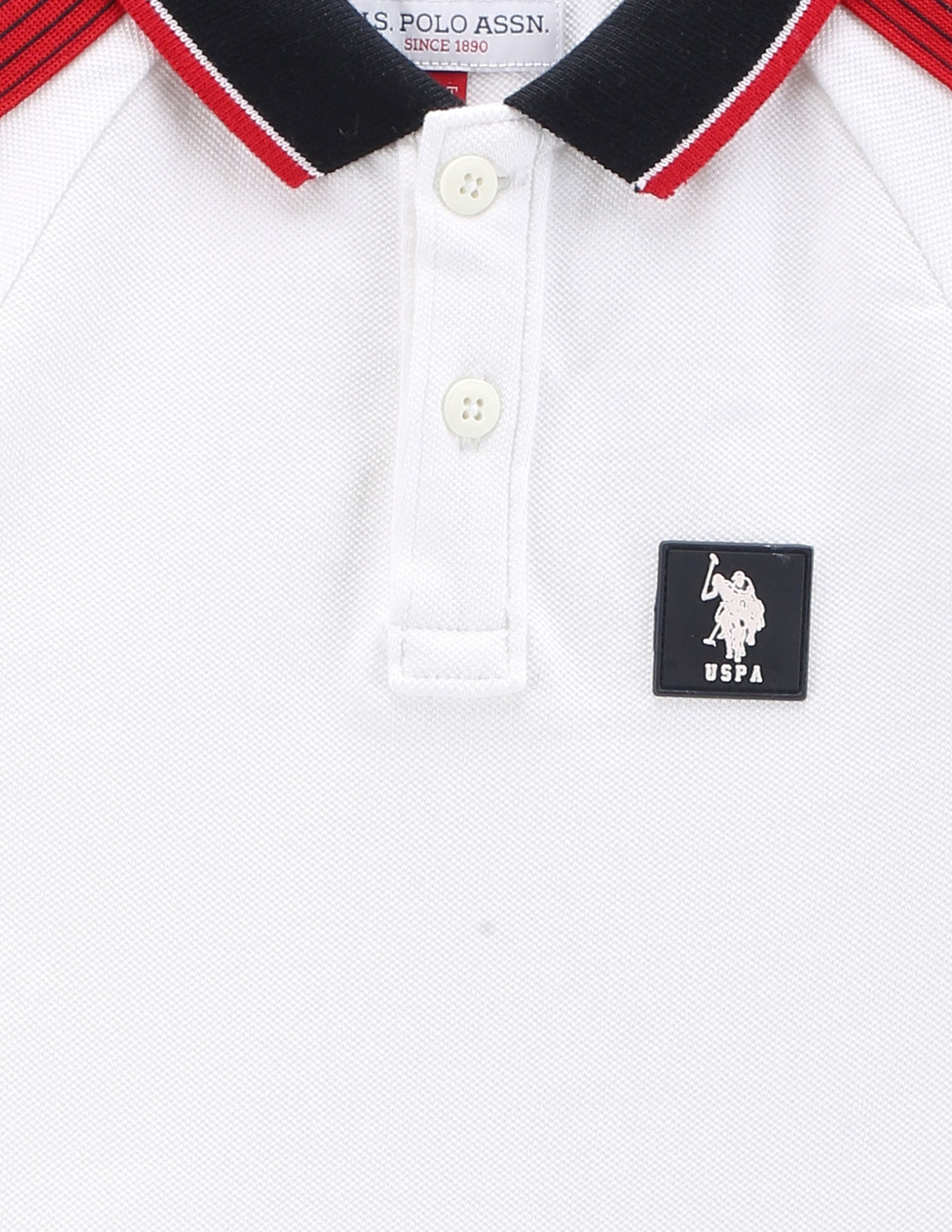 U.S. Polo Assn. Kids Boys Taped Cotton Polo Shirt