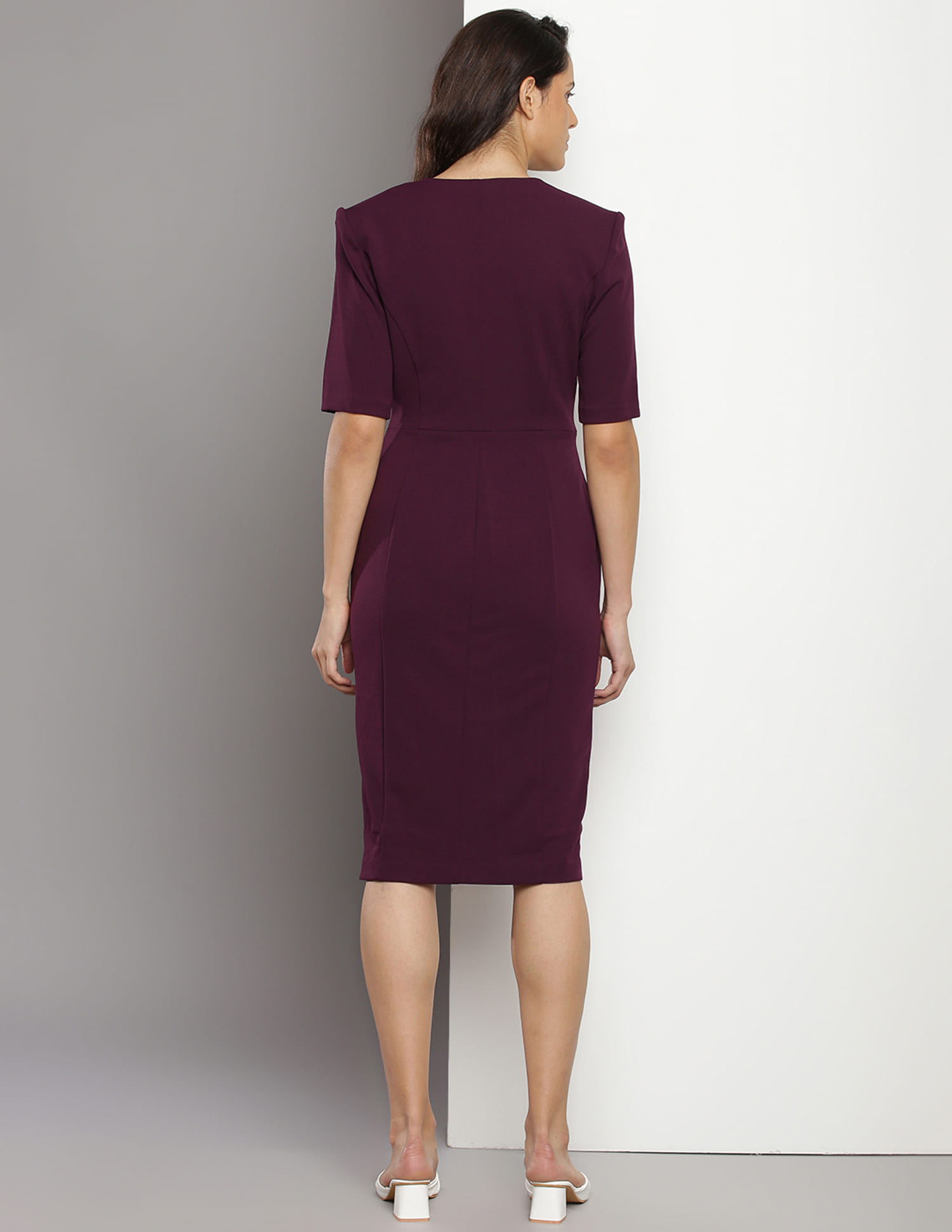 Buy Calvin Klein Scuba Crepe Knit Bodycon Dress - NNNOW.com