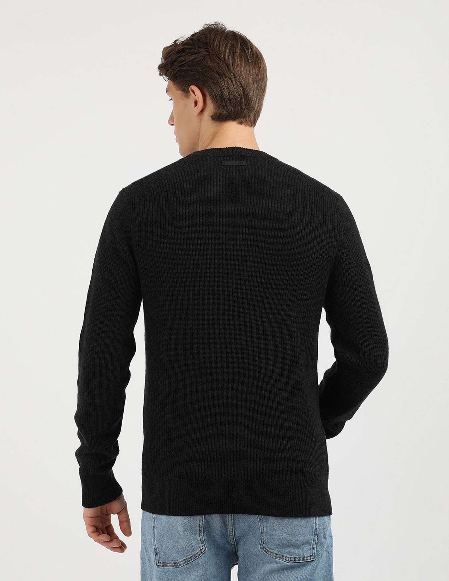 Calvin Klein Jeans Tech Merino Rib Solid Sweater