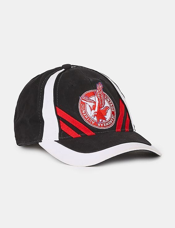 Colour Block Cotton Cap - NNNOW 