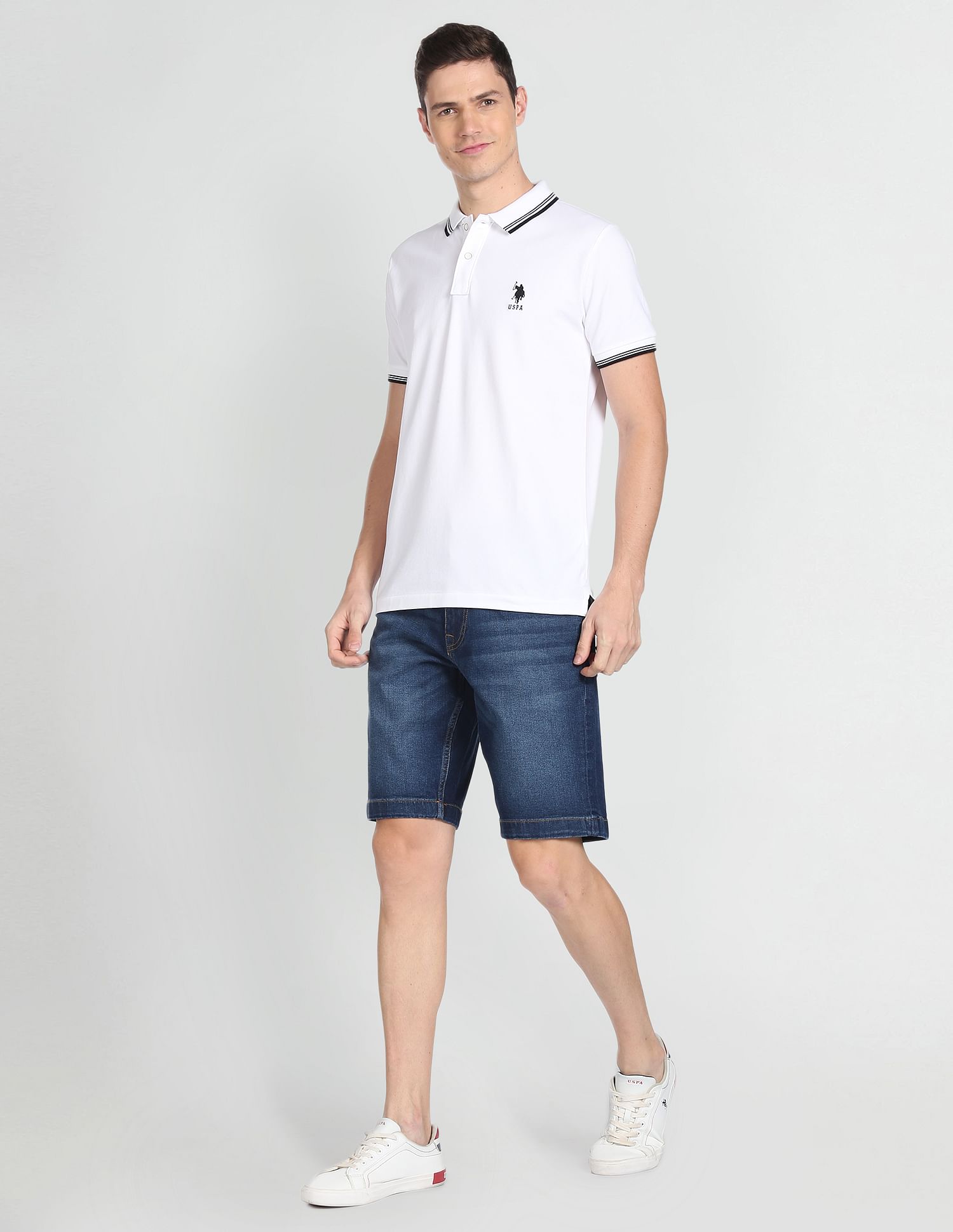 Polo denim shorts best sale