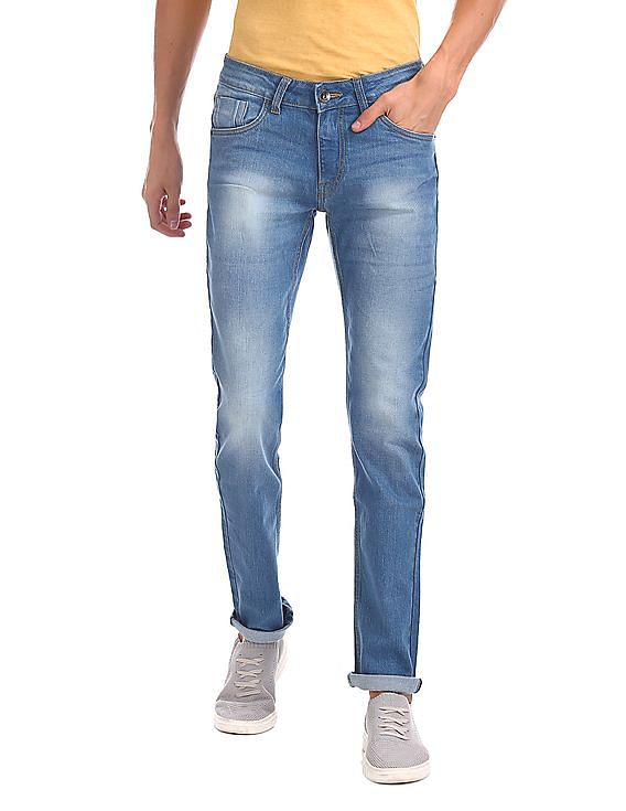 skinny fit low rise jeans