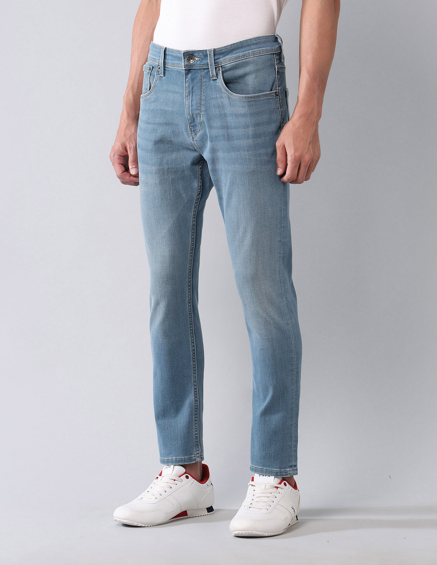 U.S. Polo Assn. Denim Co. Henry Tapered Fit Super Stretch Jeans