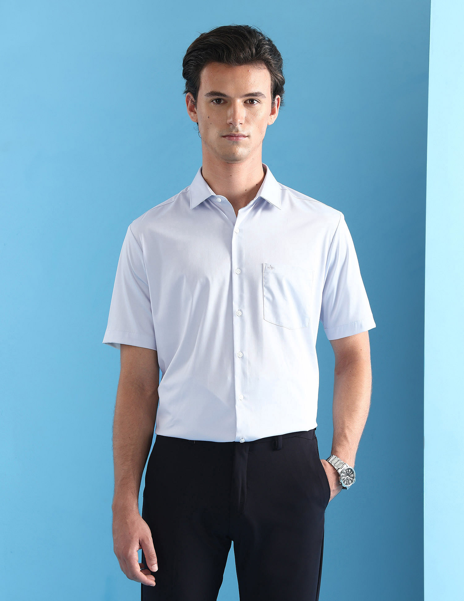 Arrow Solid Liberty Classic Fit Velocity Shirt