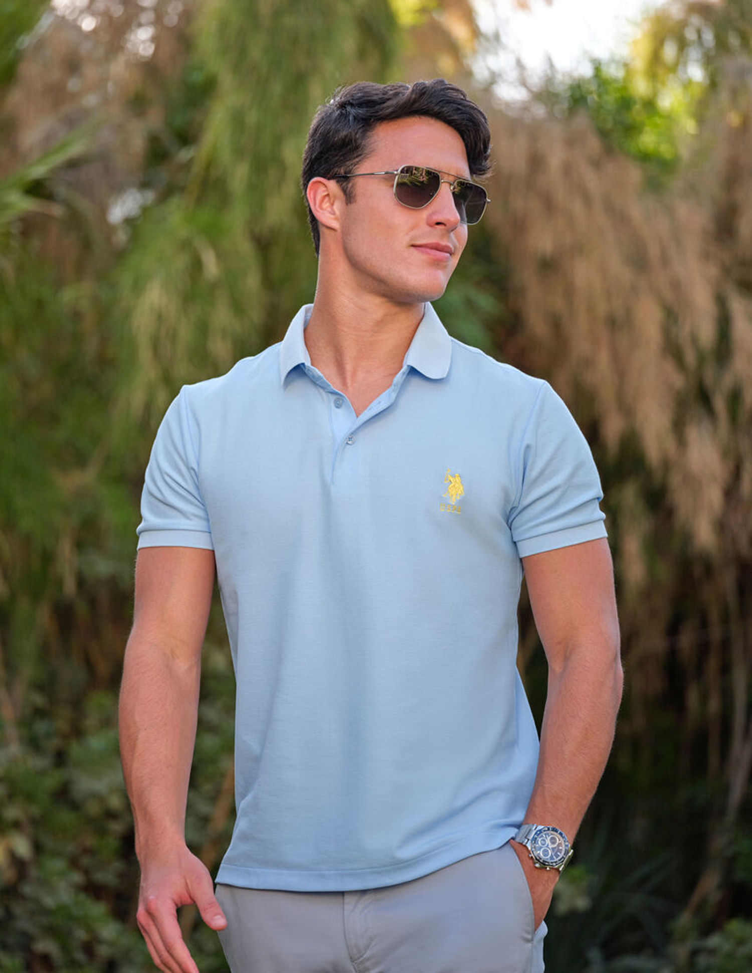 Liquid cotton polo shirt best sale