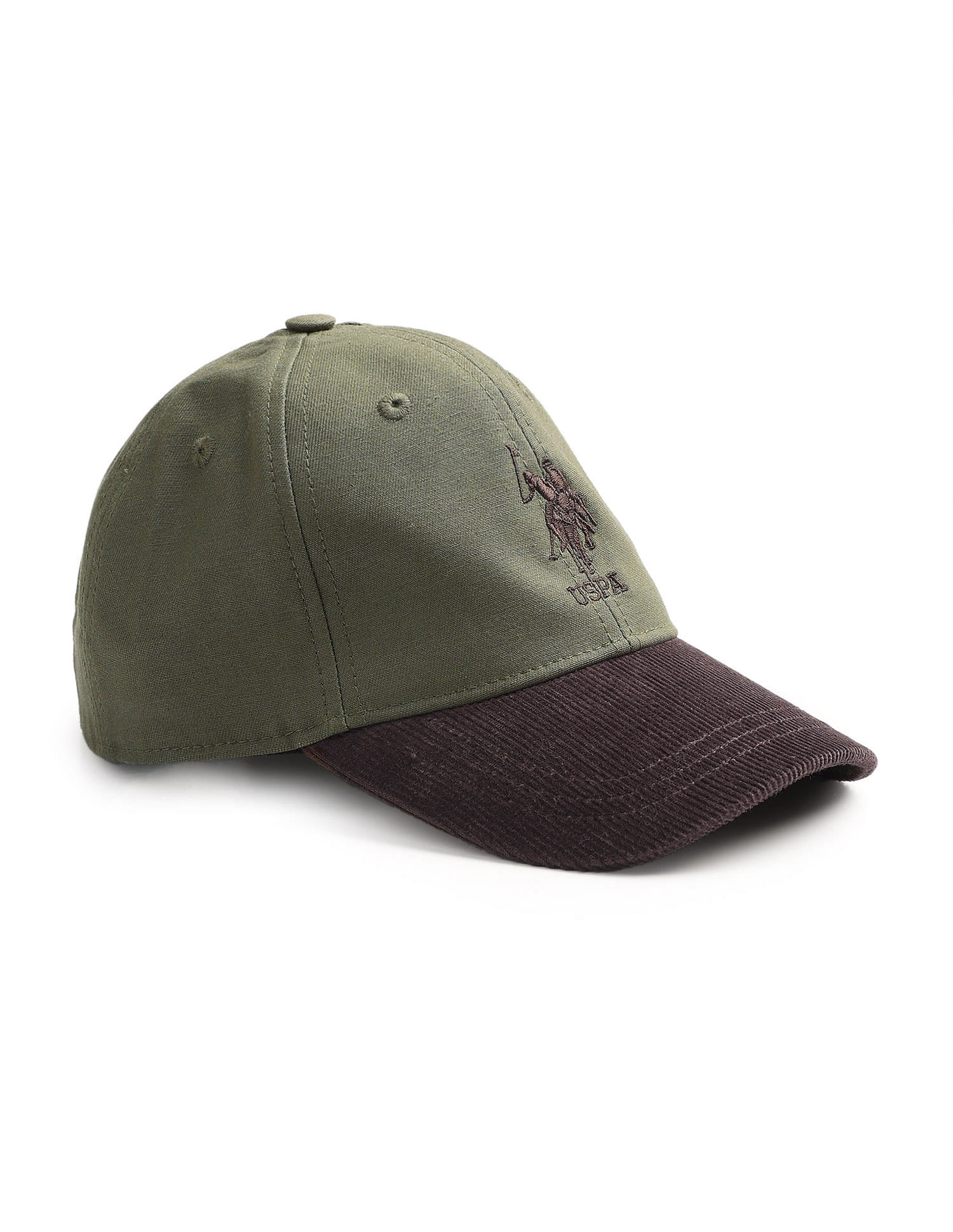 Buy U.S. Polo Assn. Kids Boys Colour Blocked Corduroy Cap - NNNOW.com