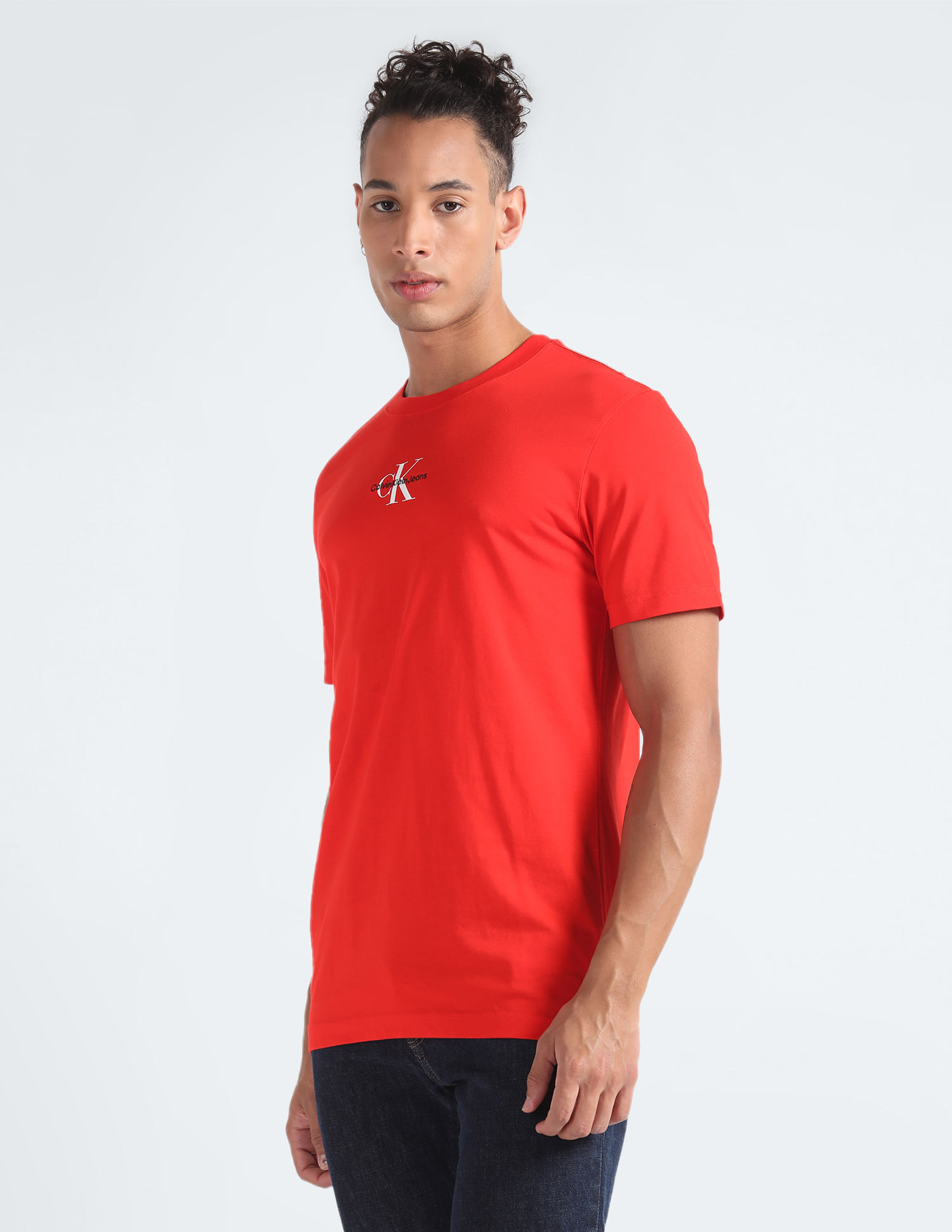 Buy Calvin Klein Jeans Crew Neck Monologo T-Shirt