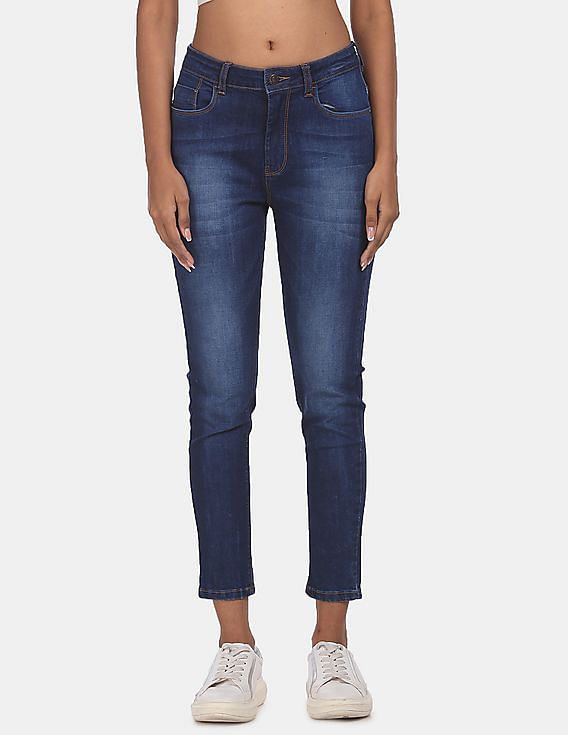 Flying Machine Women High Rise Veronica Skinny Fit Jeans