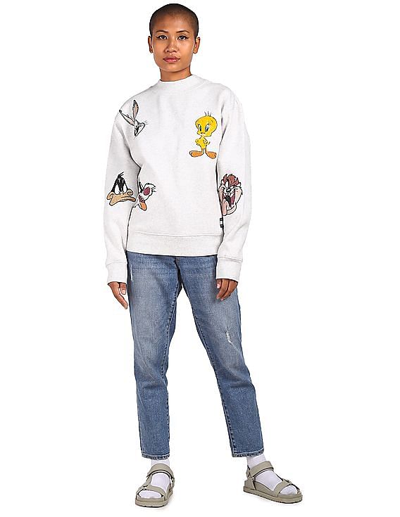 Tommy jeans best sale looney tunes sweatshirt