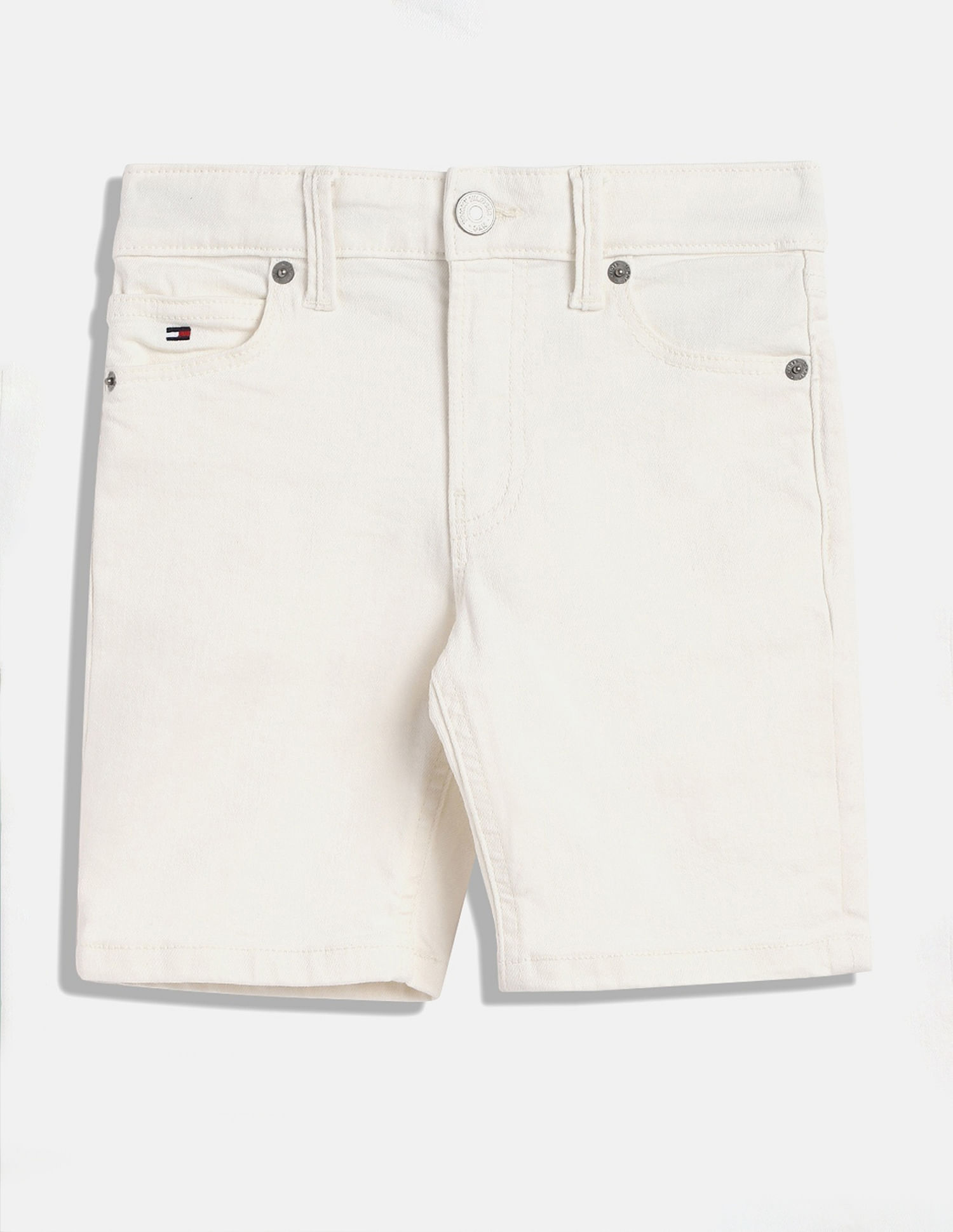 Tommy Hilfiger Kids Boys Solid Regular-Fit Cotton Shorts