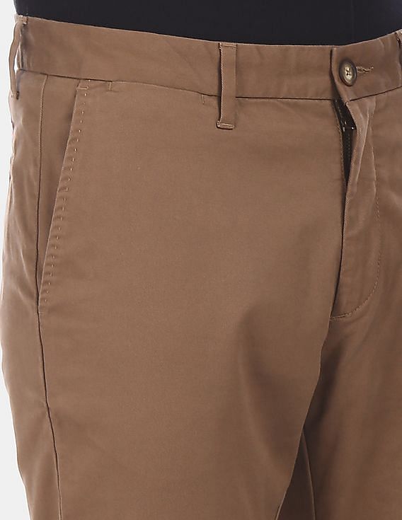 U.S. Polo Assn. Cotton Stretch Slim Fit Trousers