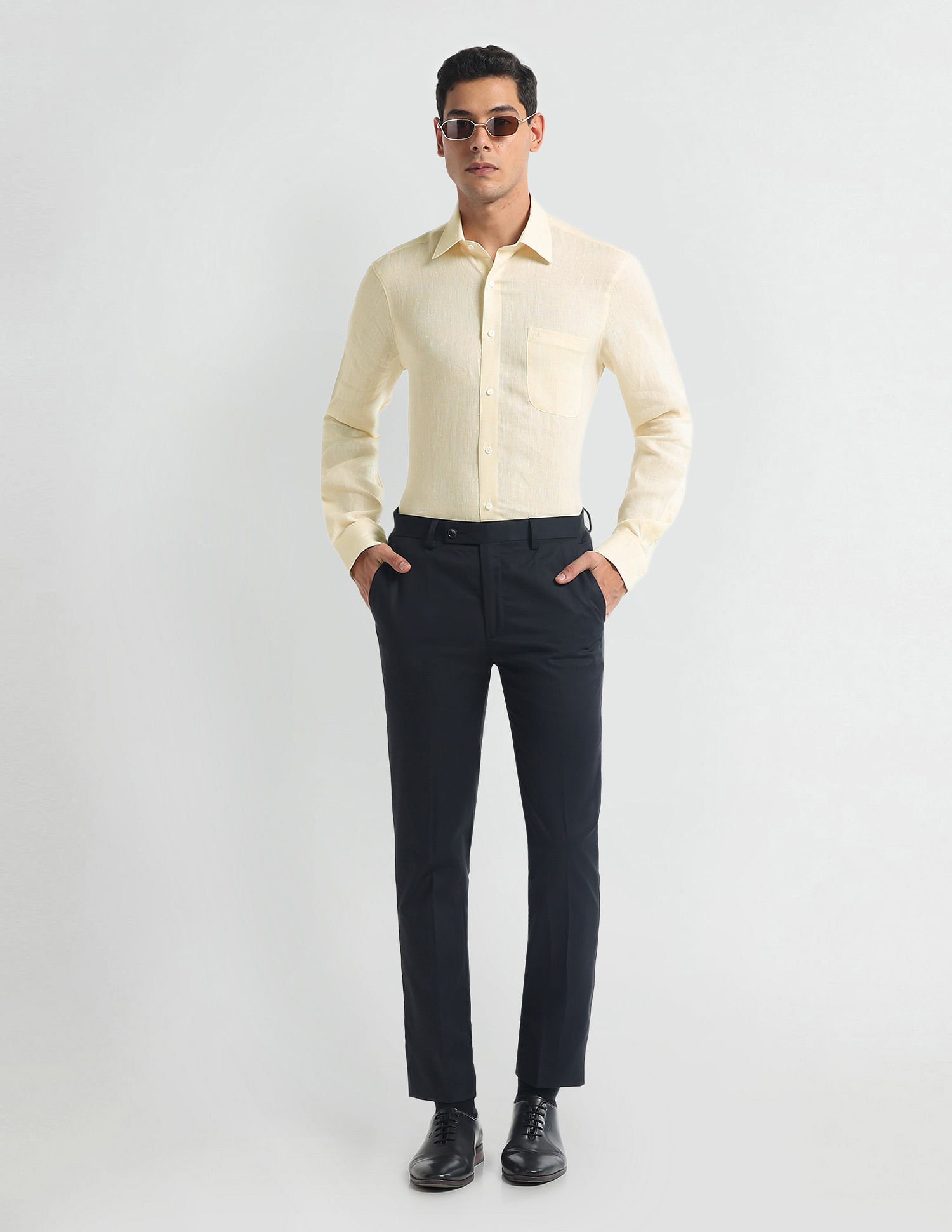 Arrow Pure Cotton 1851 Solid Shirt