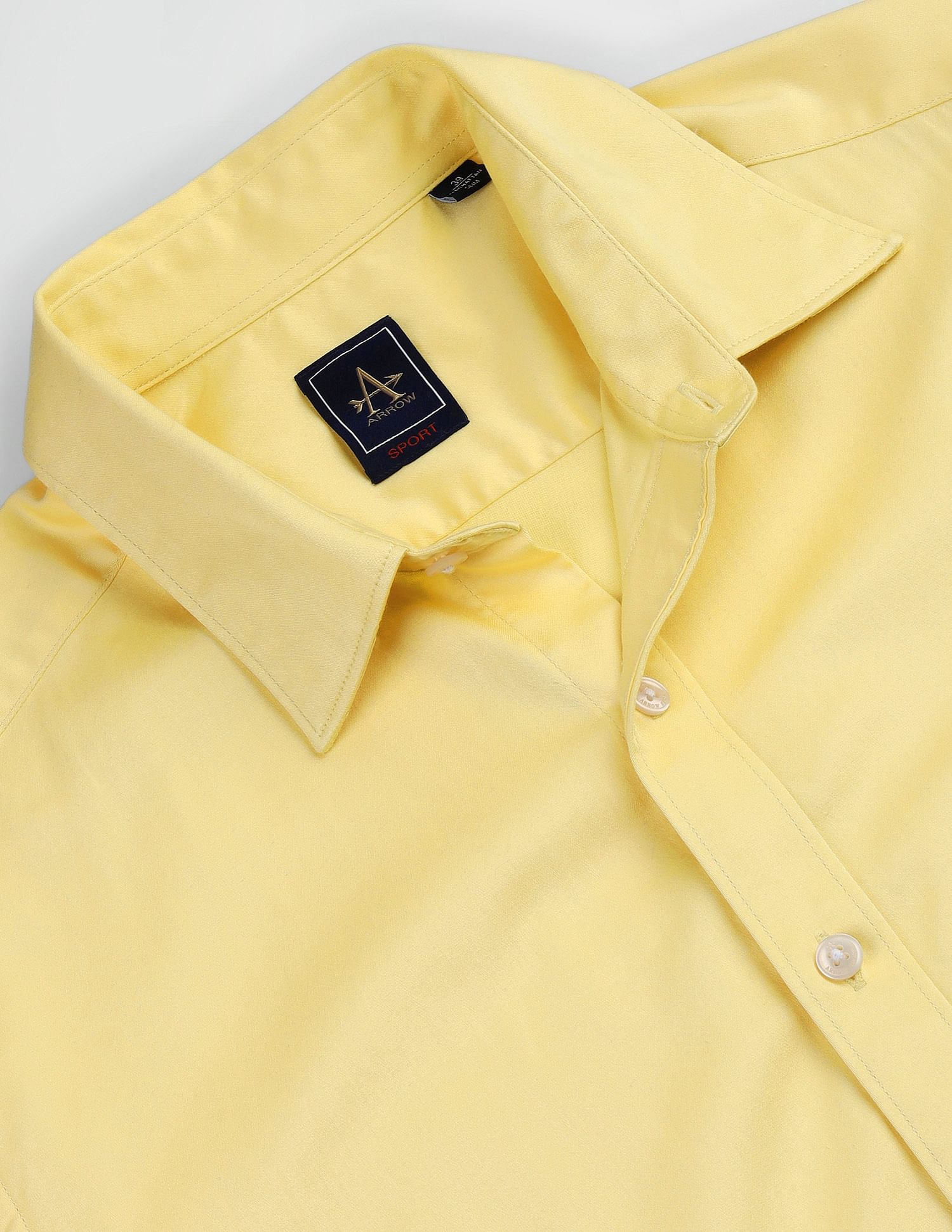 Arrow Sports Long Sleeve Solid Shirt