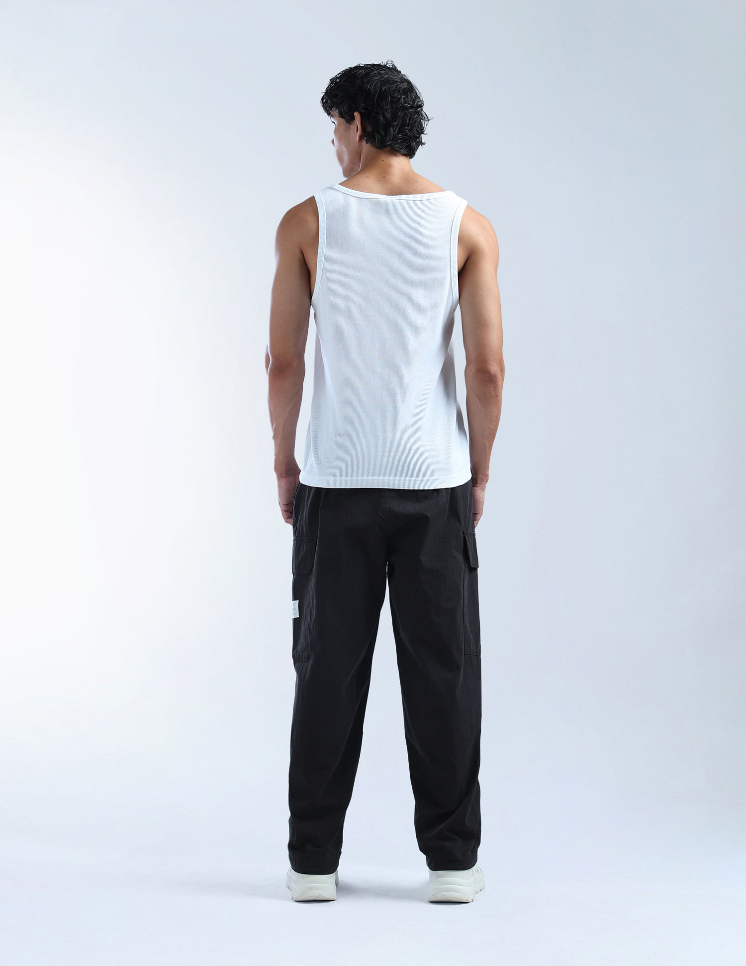 Flying Machine Solid Cobain Loose Fit Cargos