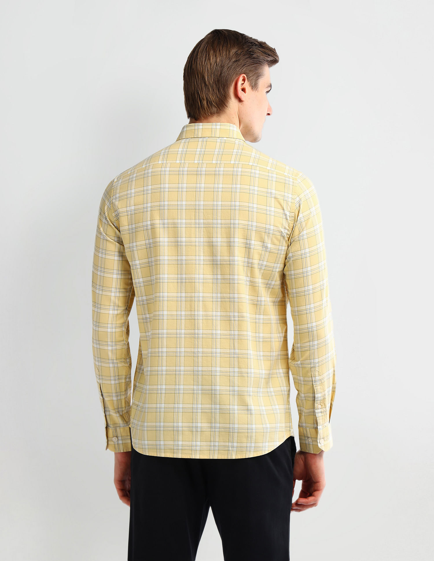 Arrow Sport Manhattan Slim Fit Cotton Shirt
