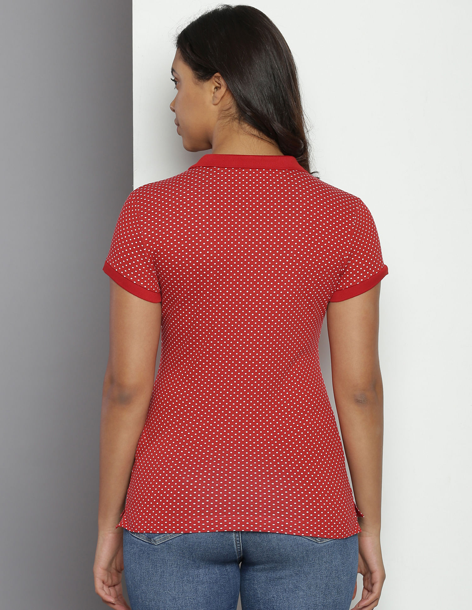 Tommy Hilfiger Slim Fit Zumba Polka Polo Shirt