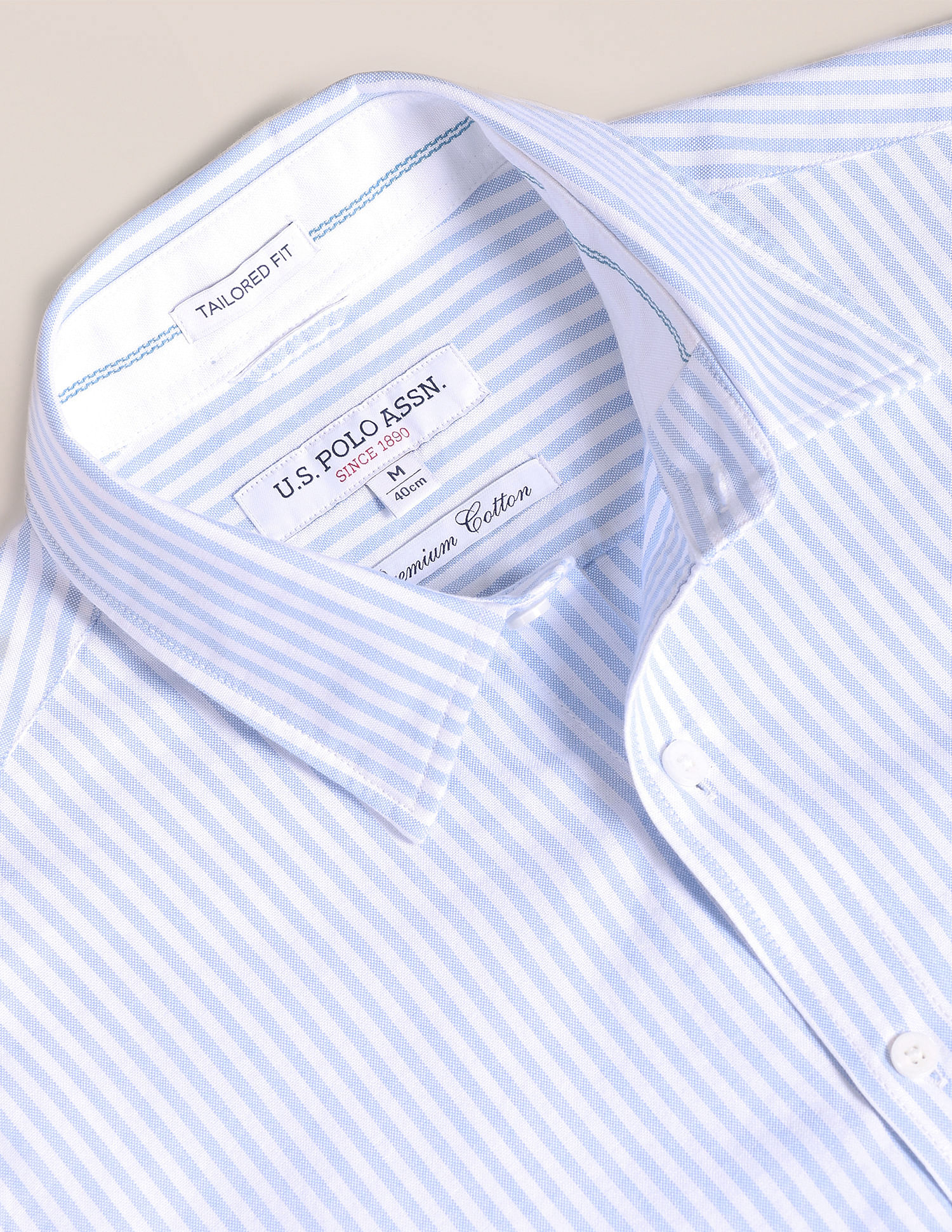Buy U.S. Polo Assn. Vertical Stripe Oxford Shirt - NNNOW.com
