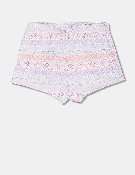 The Childrens Place Baby Girls Drawstring Shorts 