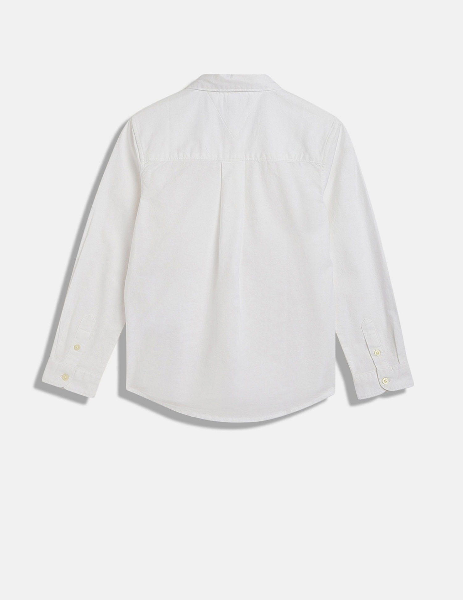 Tommy Hilfiger Kids Boys Solid Regular-Fit Cotton Shirt