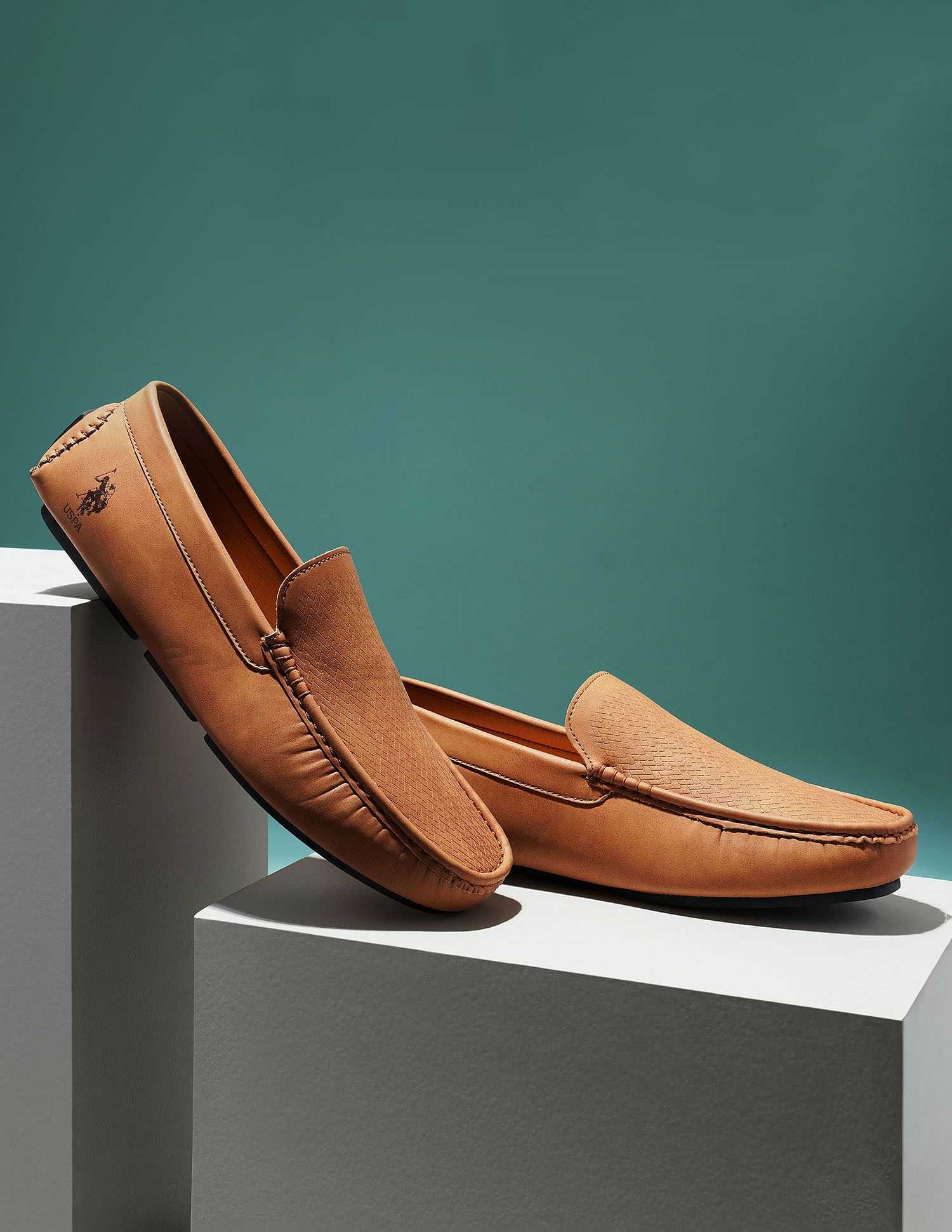 U.S. Polo Assn. Men Textured Colin 4.0 Slip On Shoes