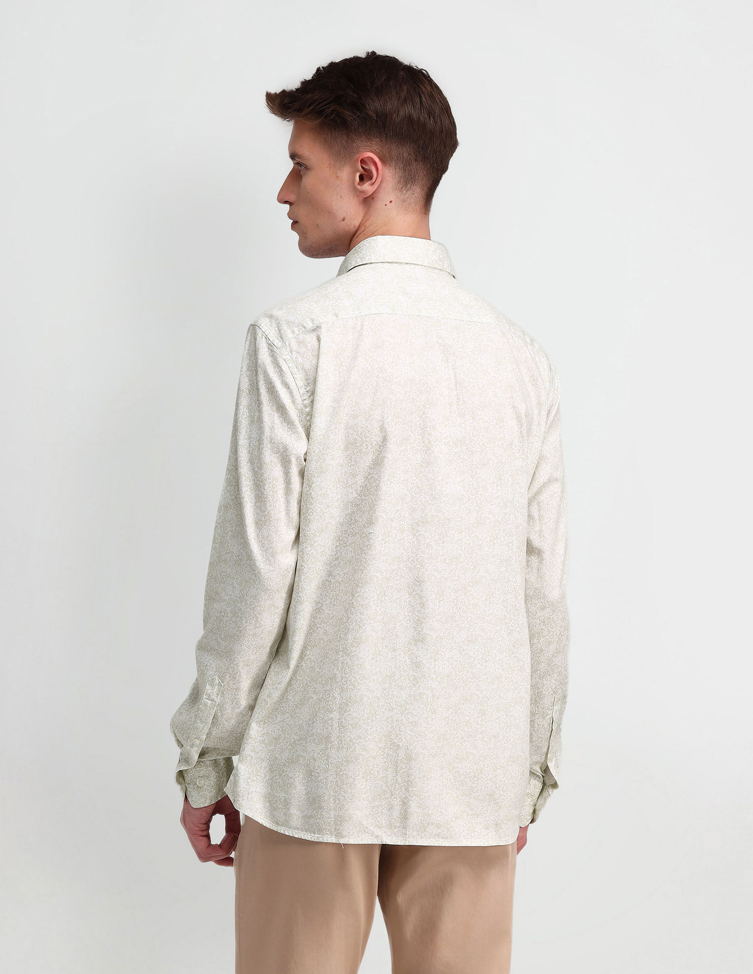 Arrow Sport Manhattan Slim Fit Cotton Shirt