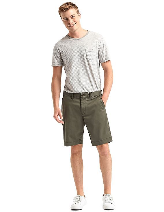 Gap stretch best sale shorts