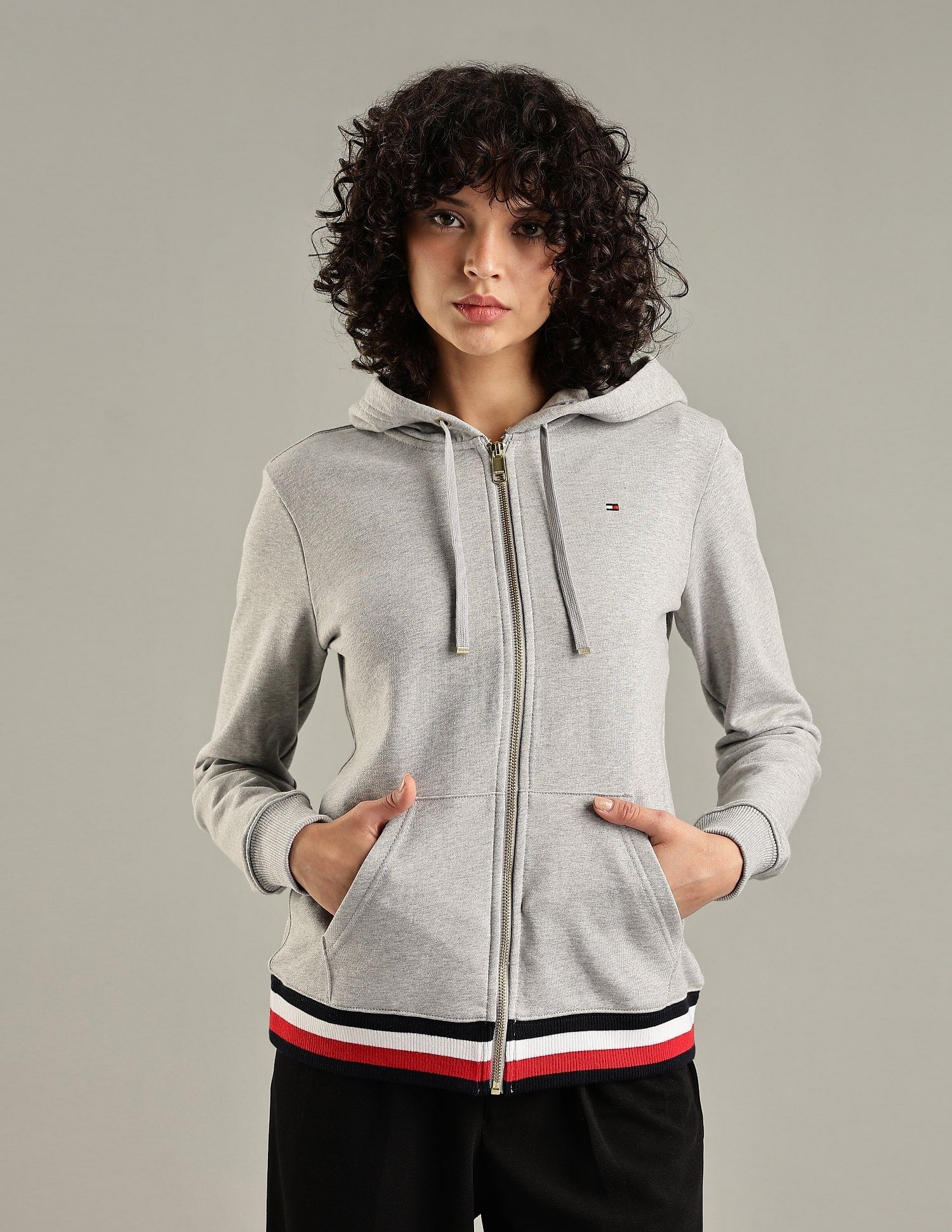 Tommy Hilfiger Regular-Fit Cotton Hooded Neck Sweatshirt