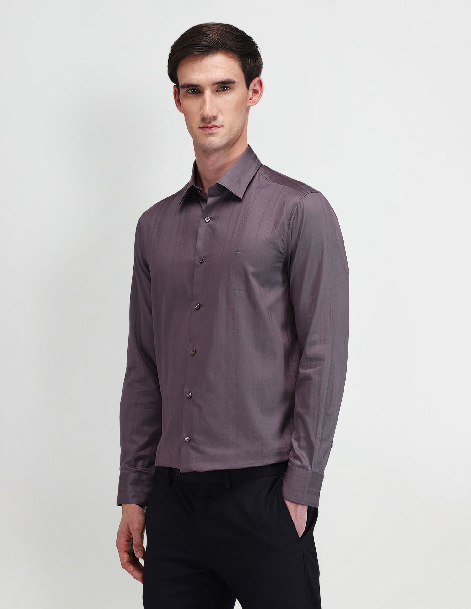 Arrow Brooklyn Fit Textured Dobby Shirt