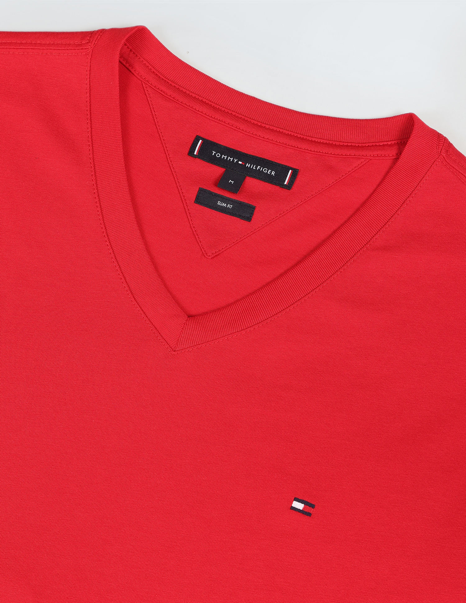 Tommy Hilfiger Slim Fit V-Neck T-Shirt