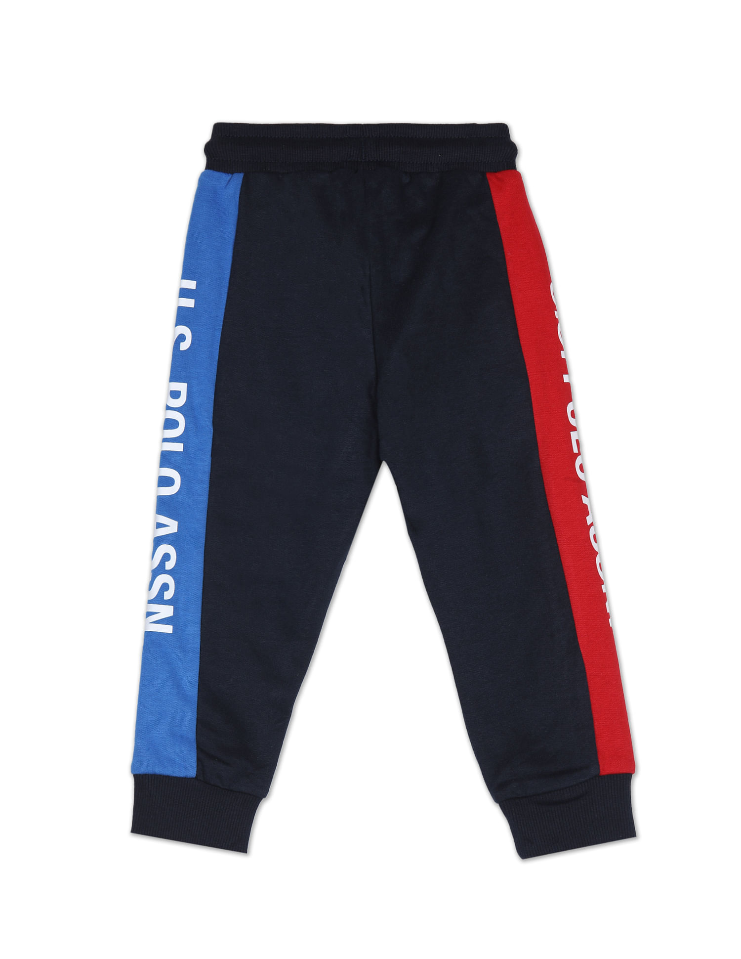 U.S. Polo Assn. Kids Mid Rise Drawstring Waist Track Pants