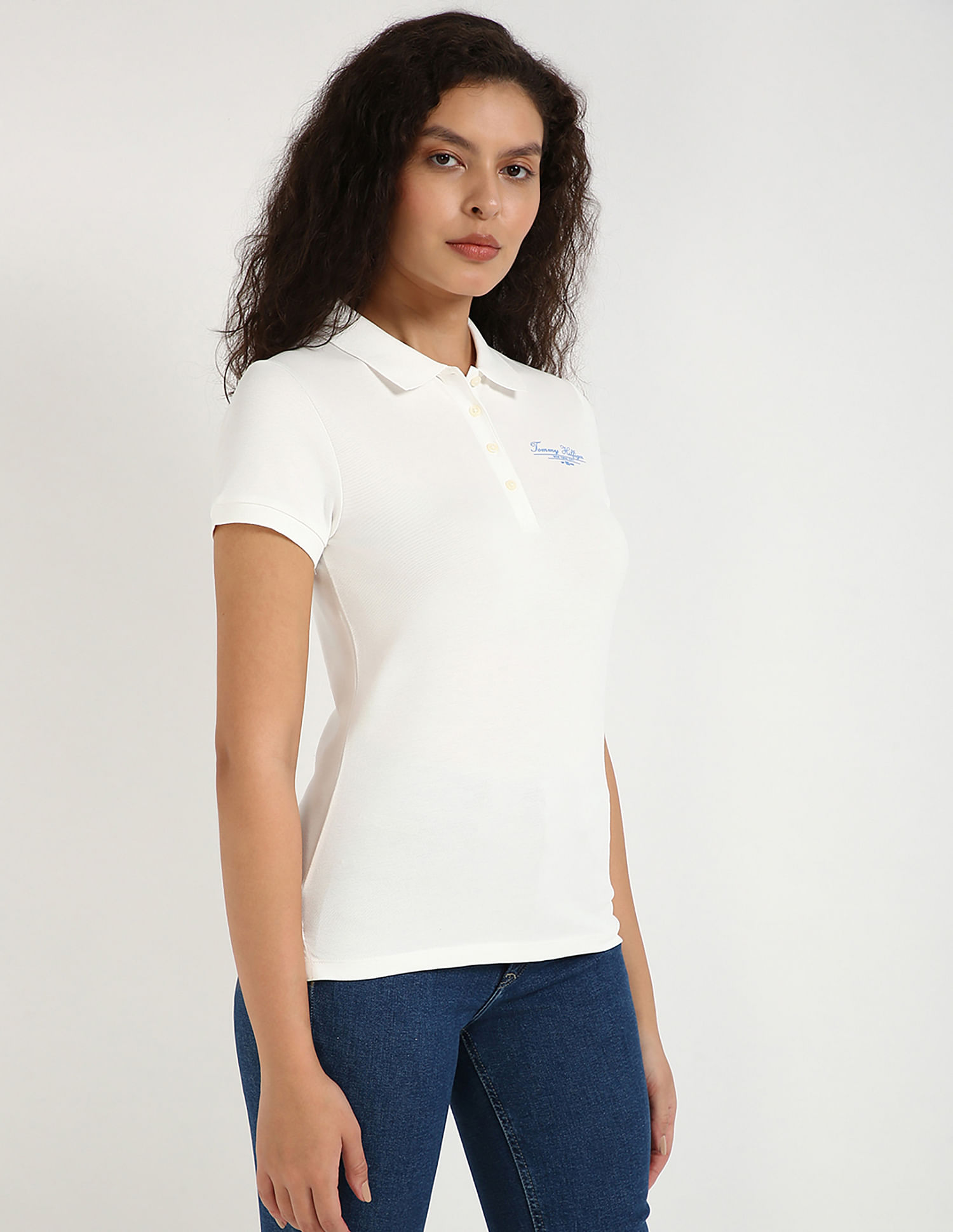 Tommy Hilfiger Solid Slim Fit Polo Shirt